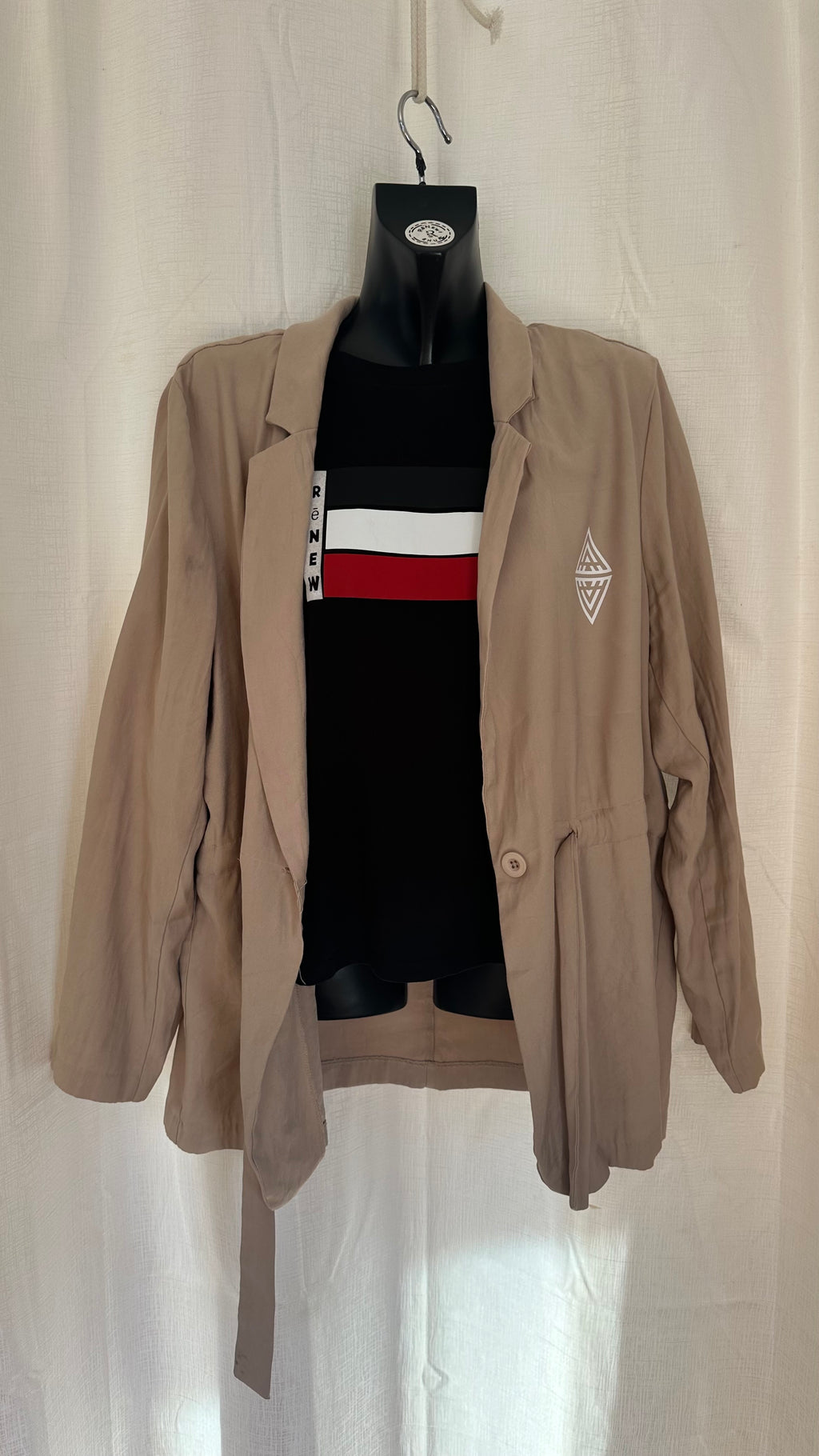 STATEMENT Coat n Beige x Size 18 x