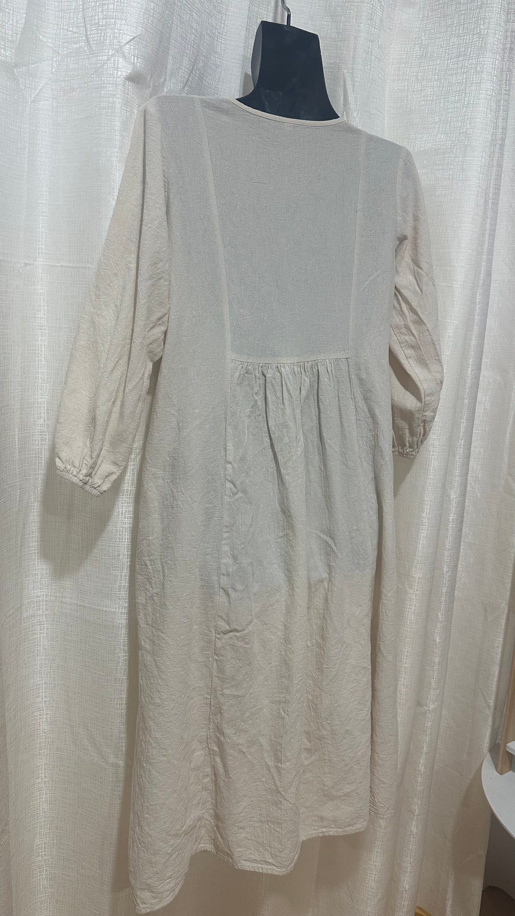 Midi Dress n Cream white x Size 12 x