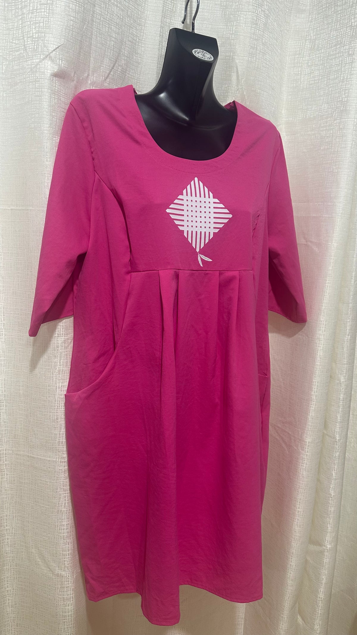 Midi Dress n Pink x Size 14 x
