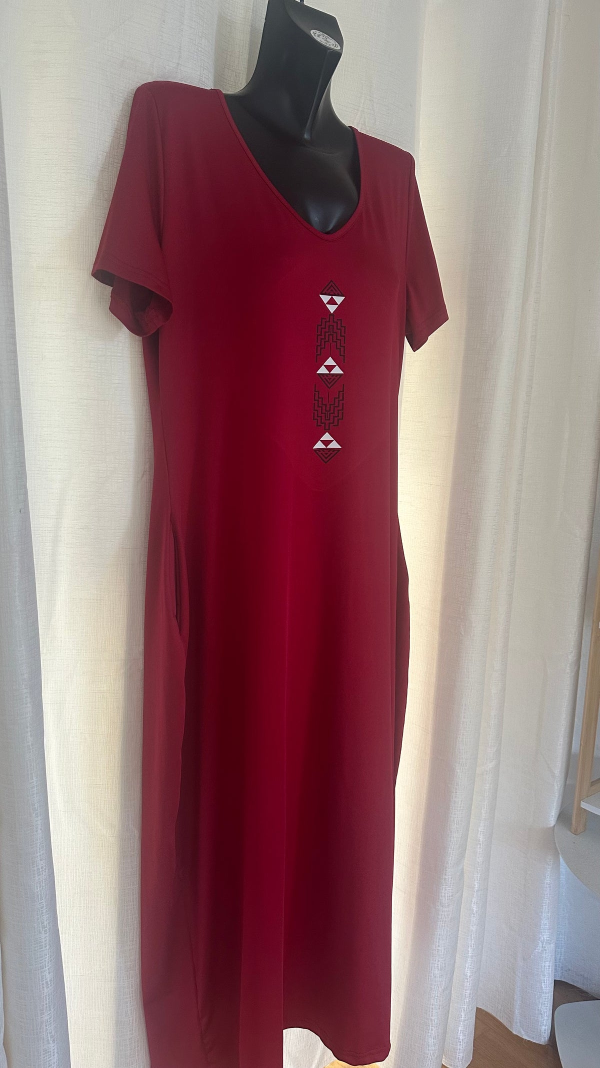 Maxi Dress n Red x Size 16 x
