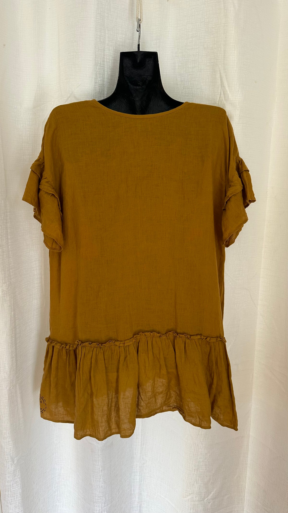 Short Dress n Mustard x Size 12 x