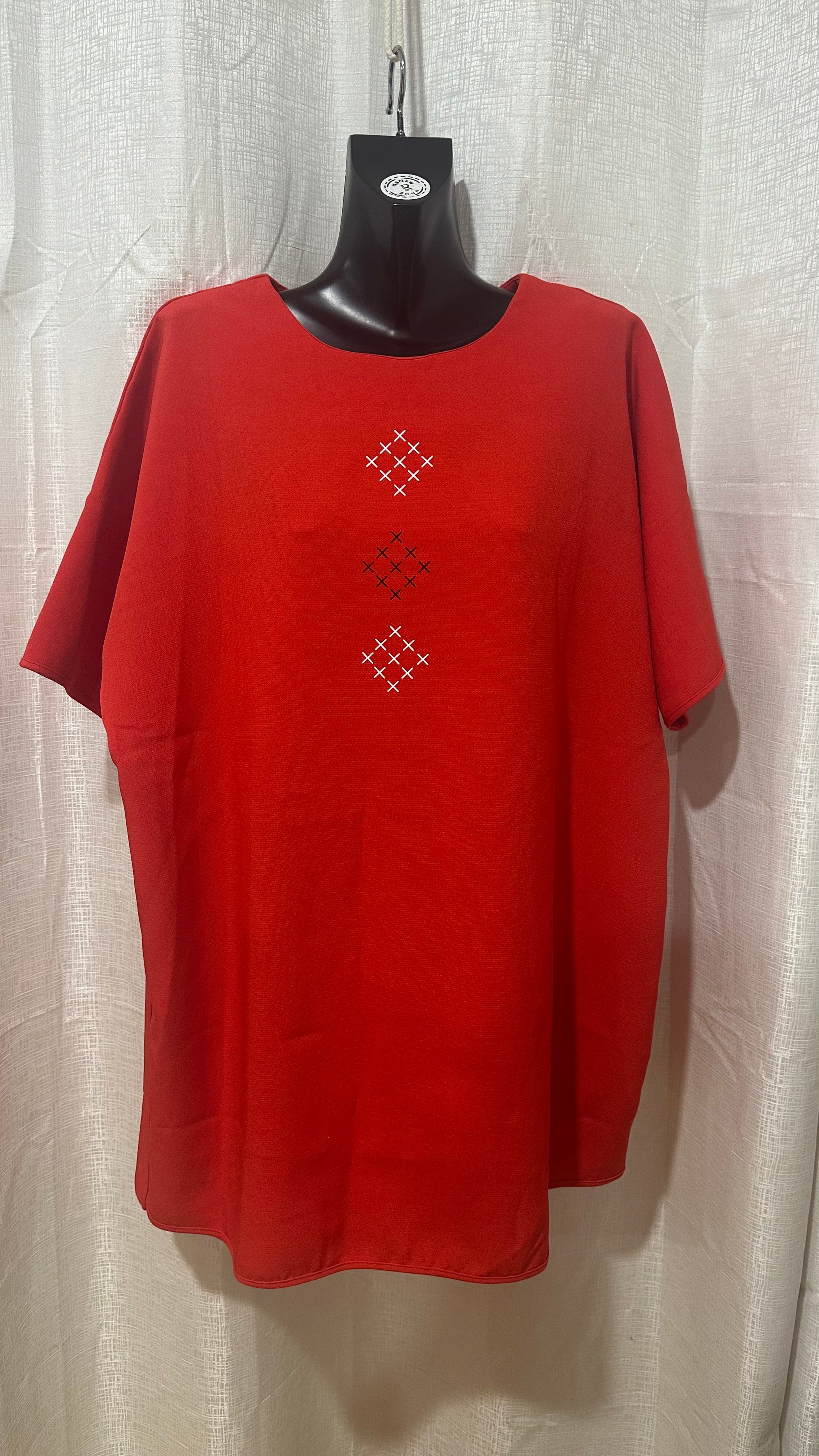 Midi Dress n Red x Size 16 x