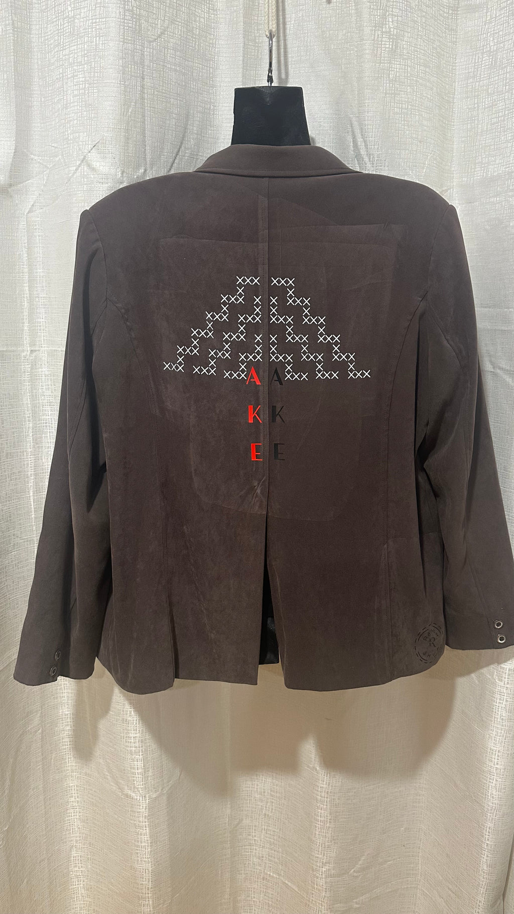STATEMENT Jacket n Brown x Size 16 x
