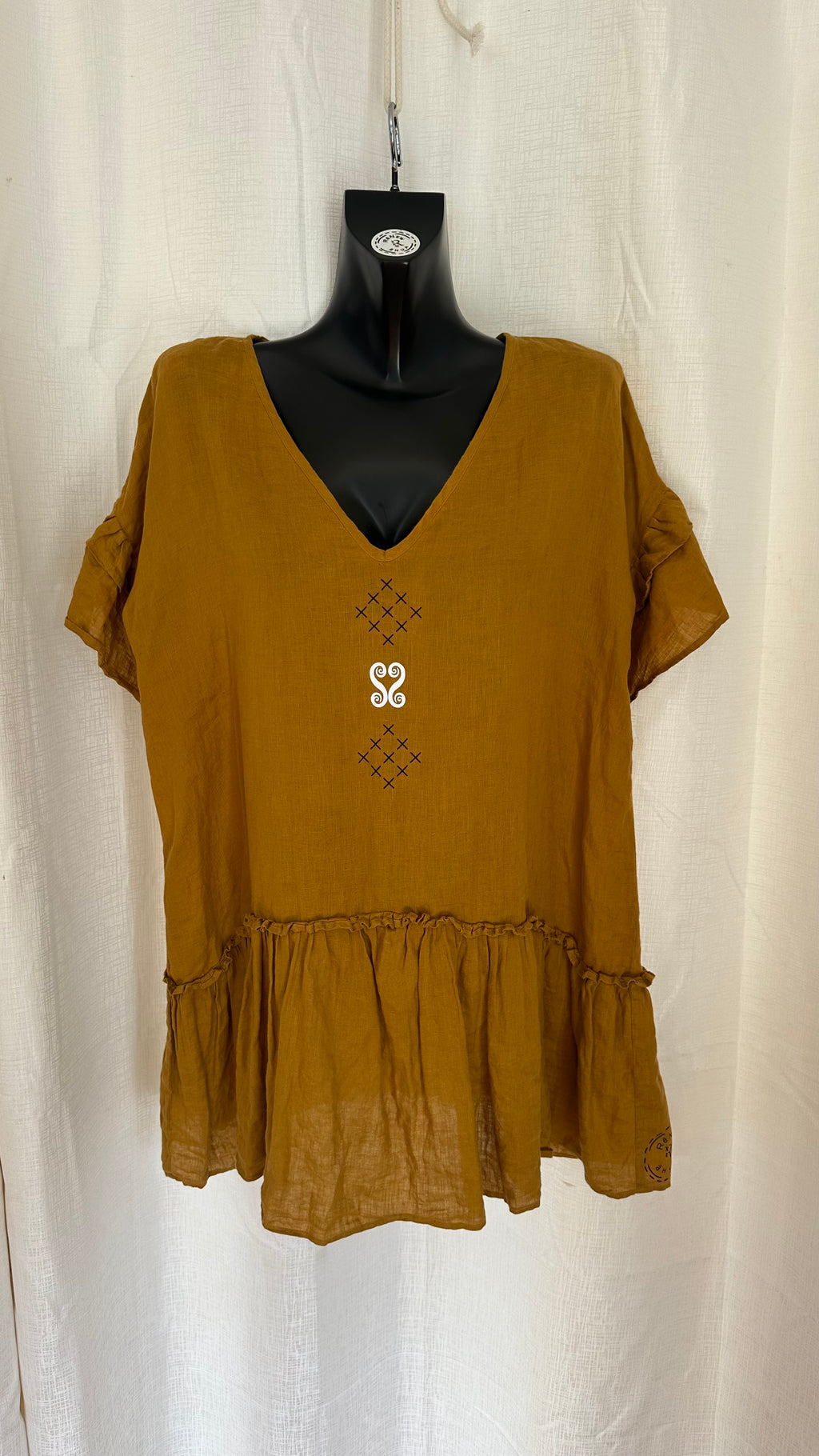 Short Dress n Mustard x Size 12 x