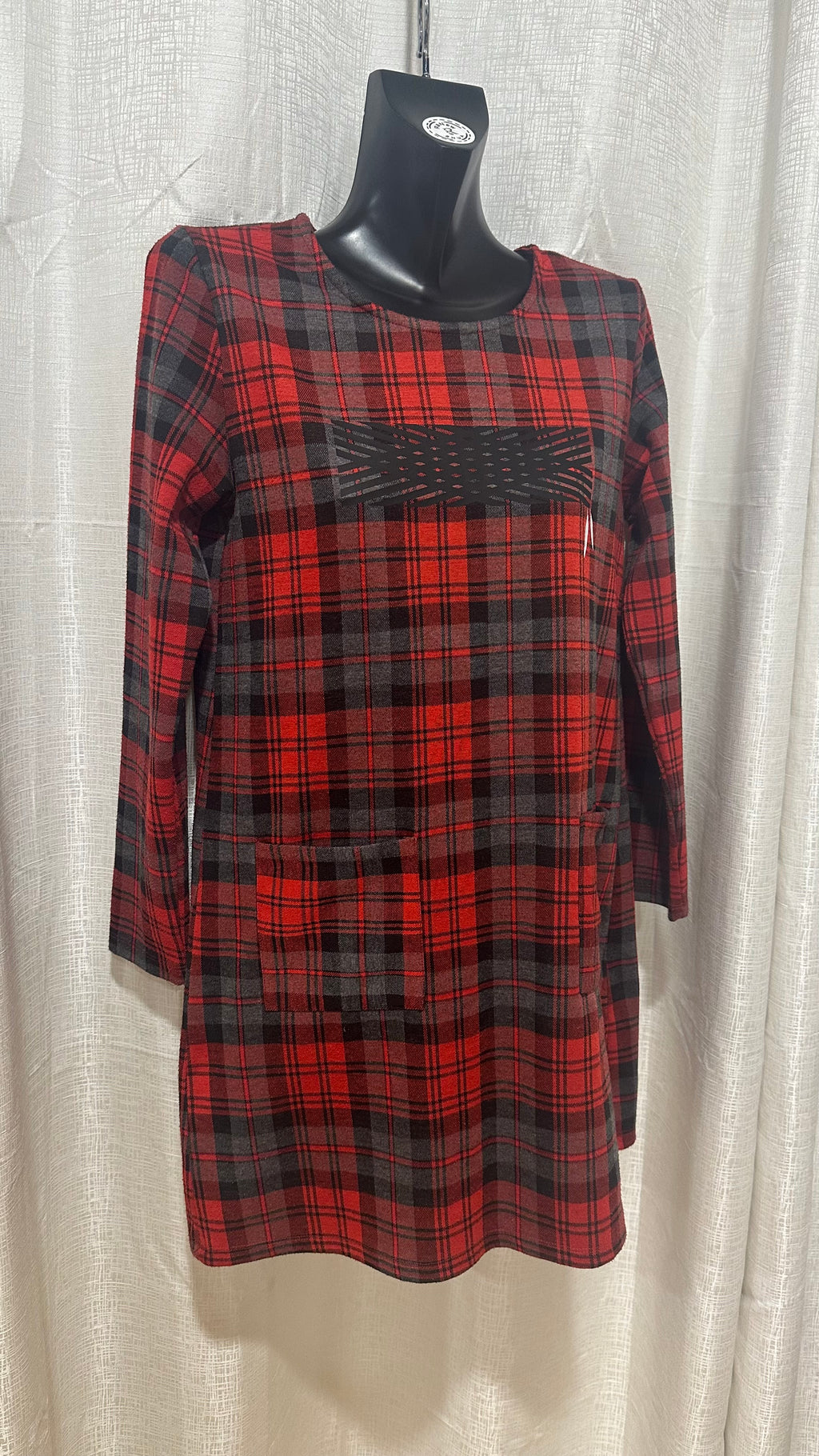 Short Dress n Red n Black x Size 10 x