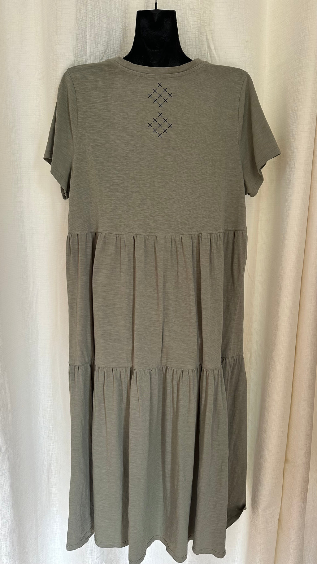 Maxi Dress n Khaki Green x Size 16 x