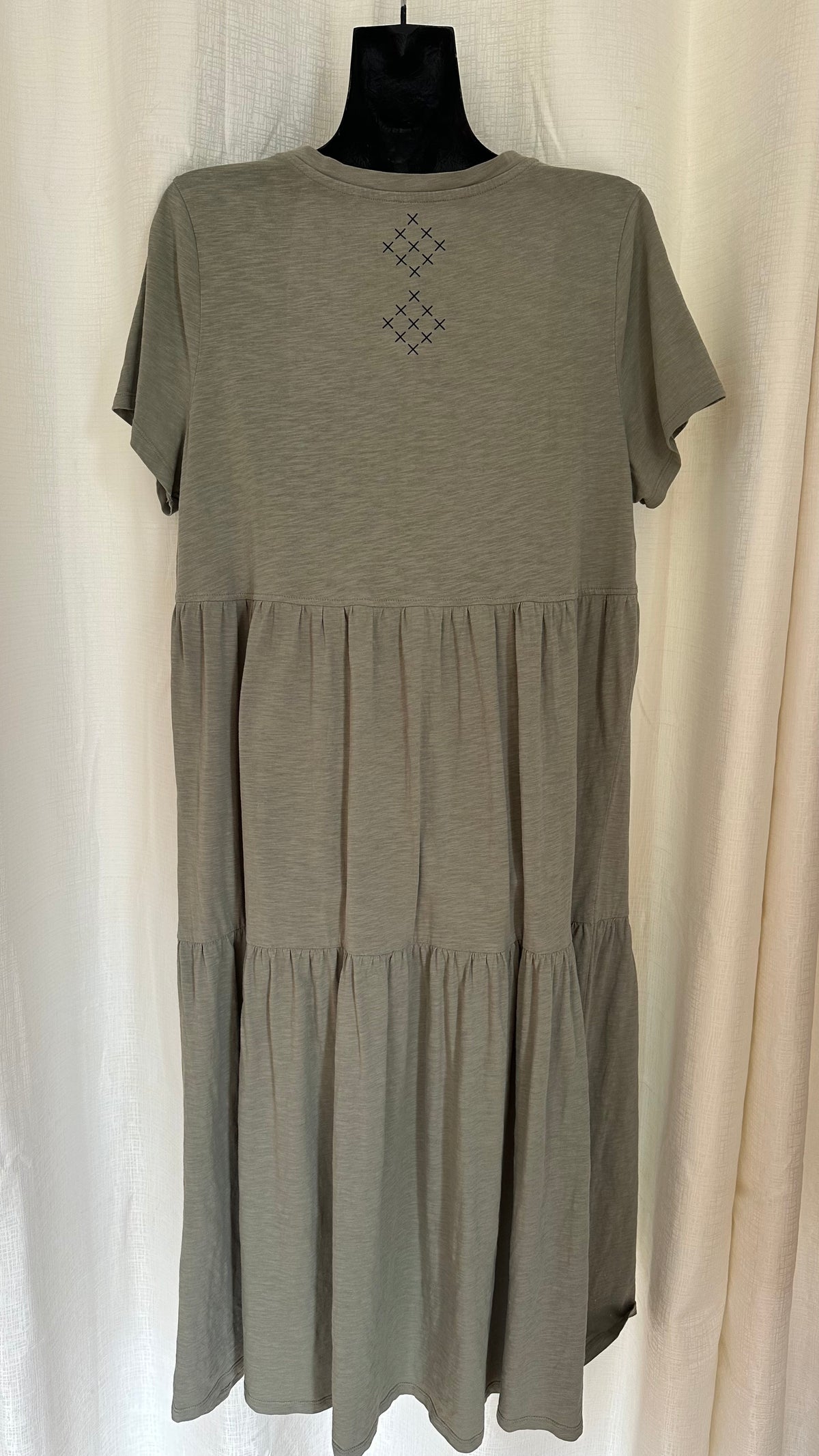 Maxi Dress n Khaki Green x Size 16 x