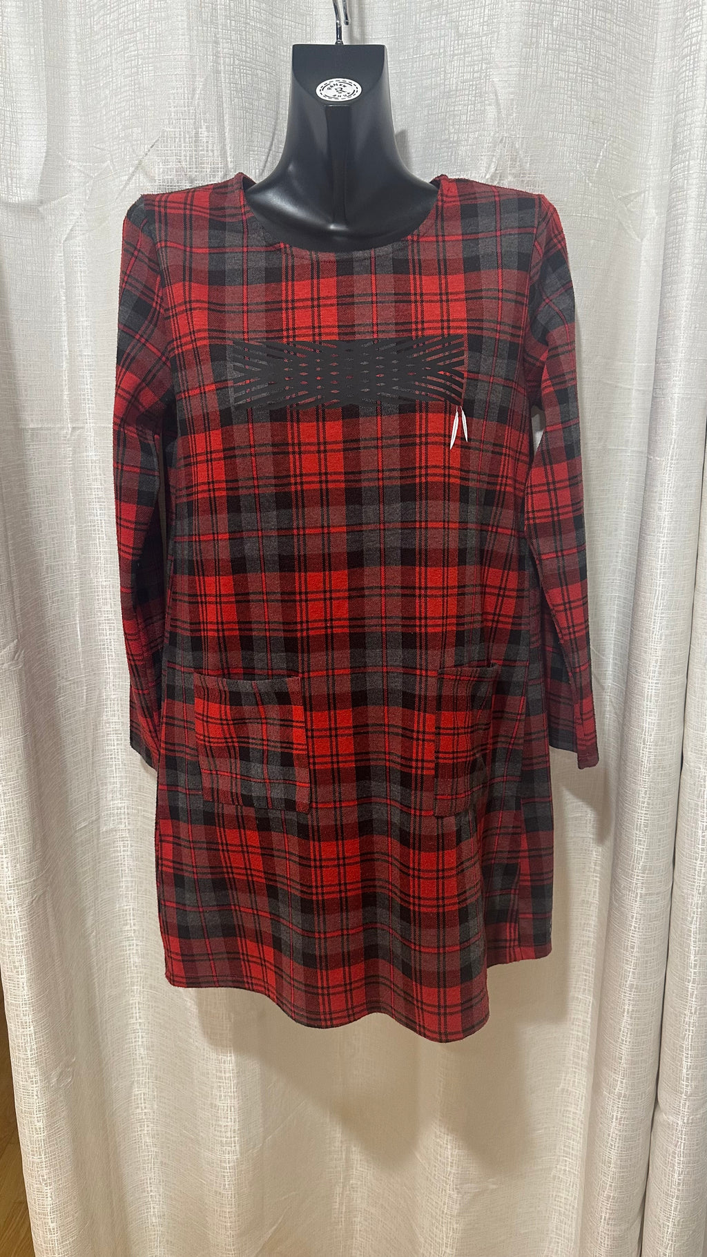 Short Dress n Red n Black x Size 10 x