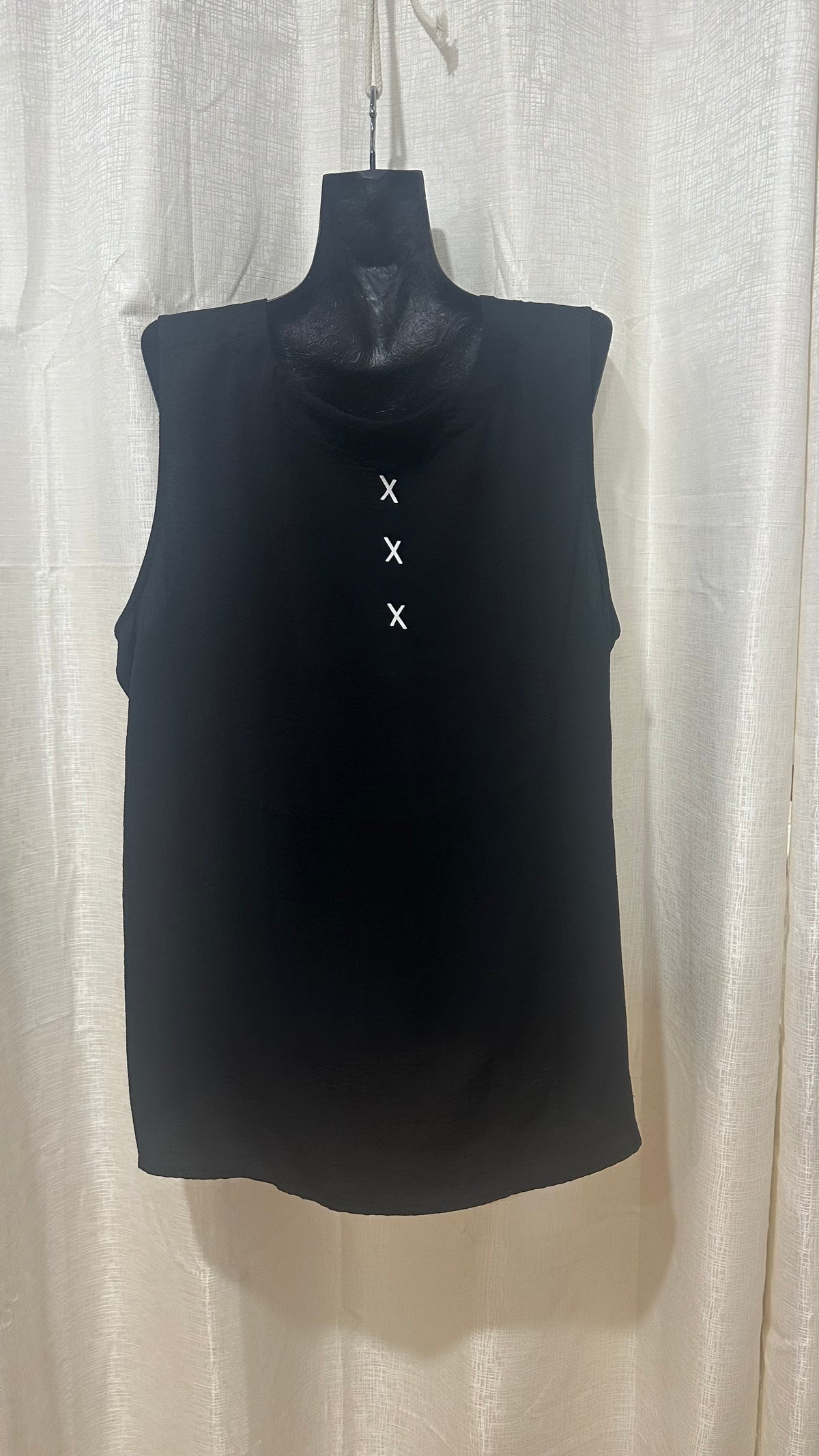 Wahine Singlet n Black x Size 24 x
