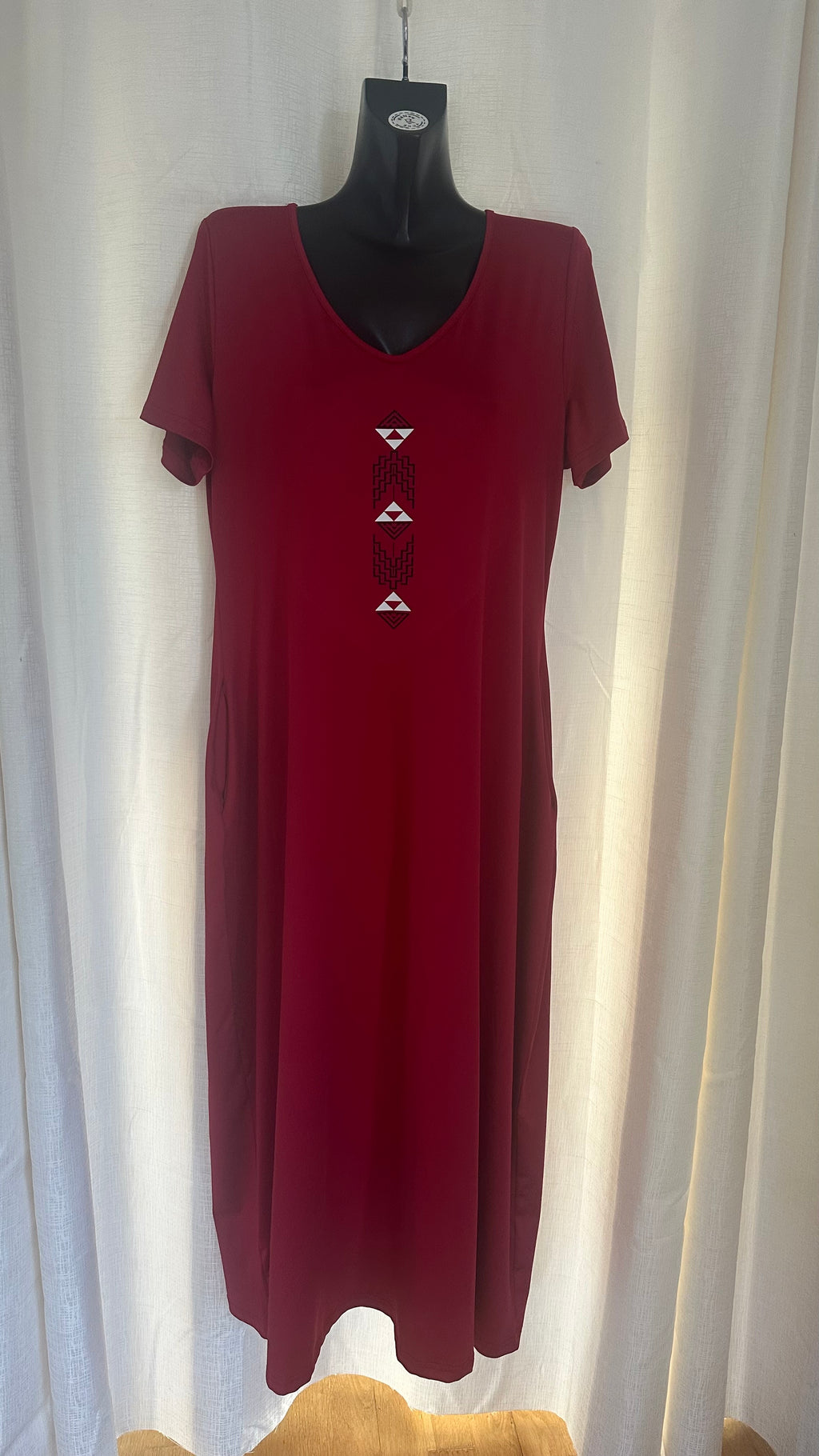 Maxi Dress n Red x Size 16 x