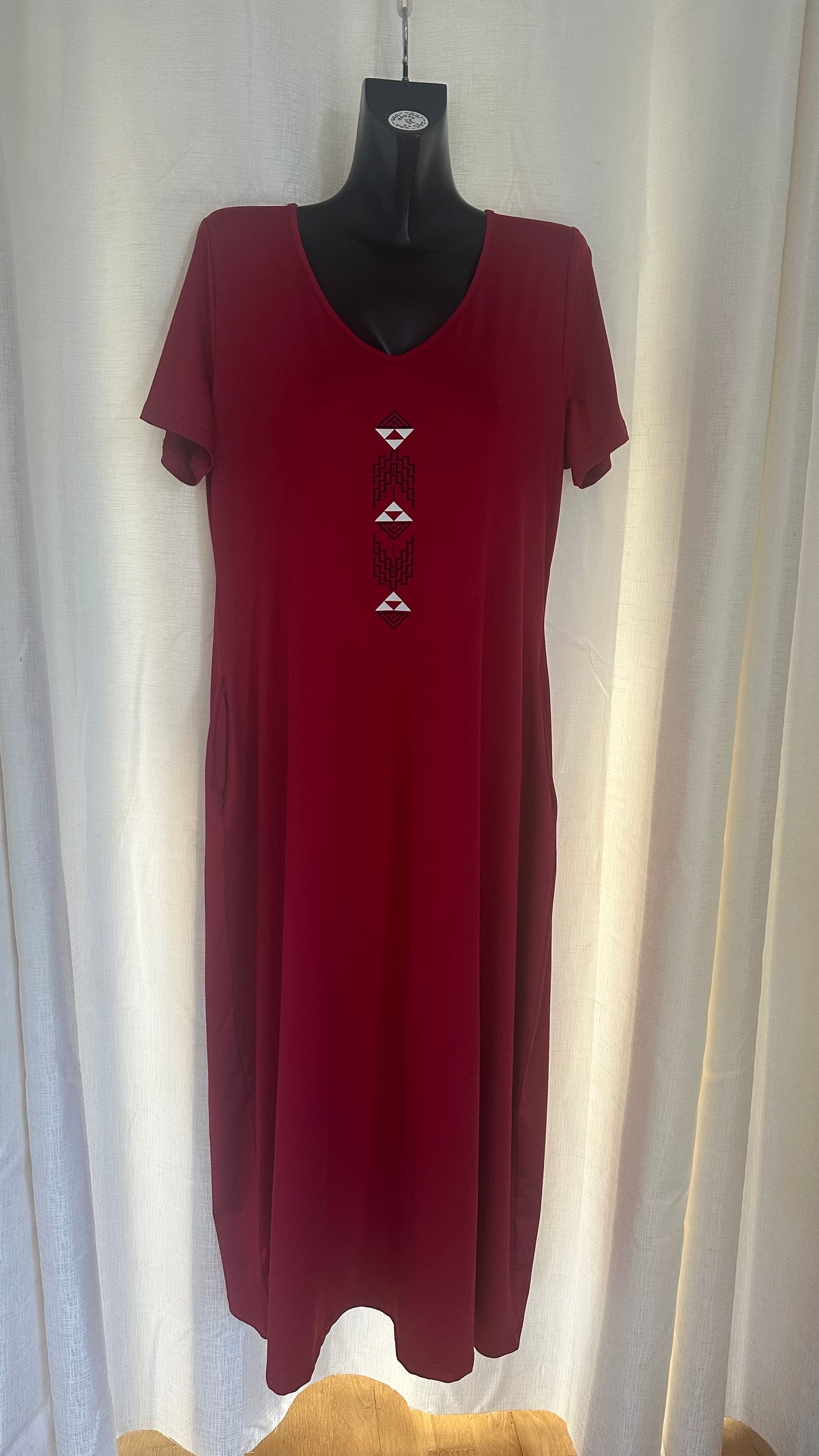 Maxi Dress n Red x Size 16 x