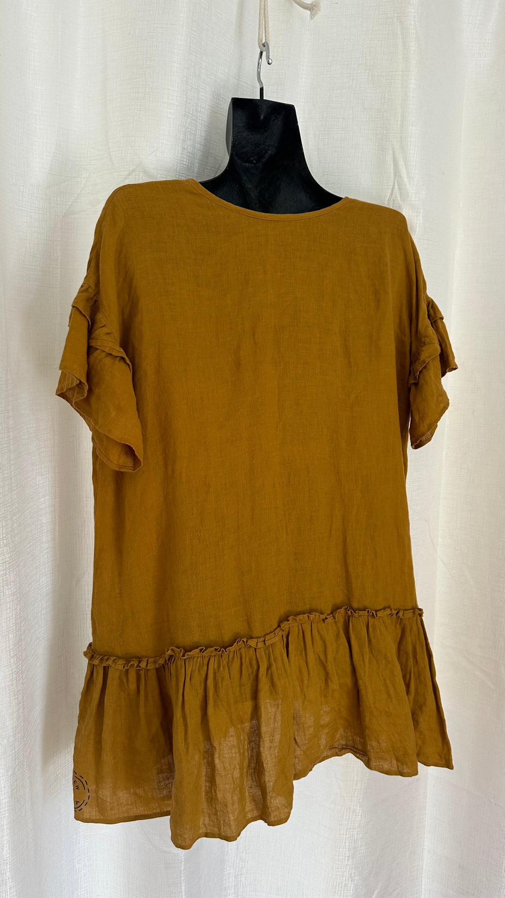 Short Dress n Mustard x Size 12 x