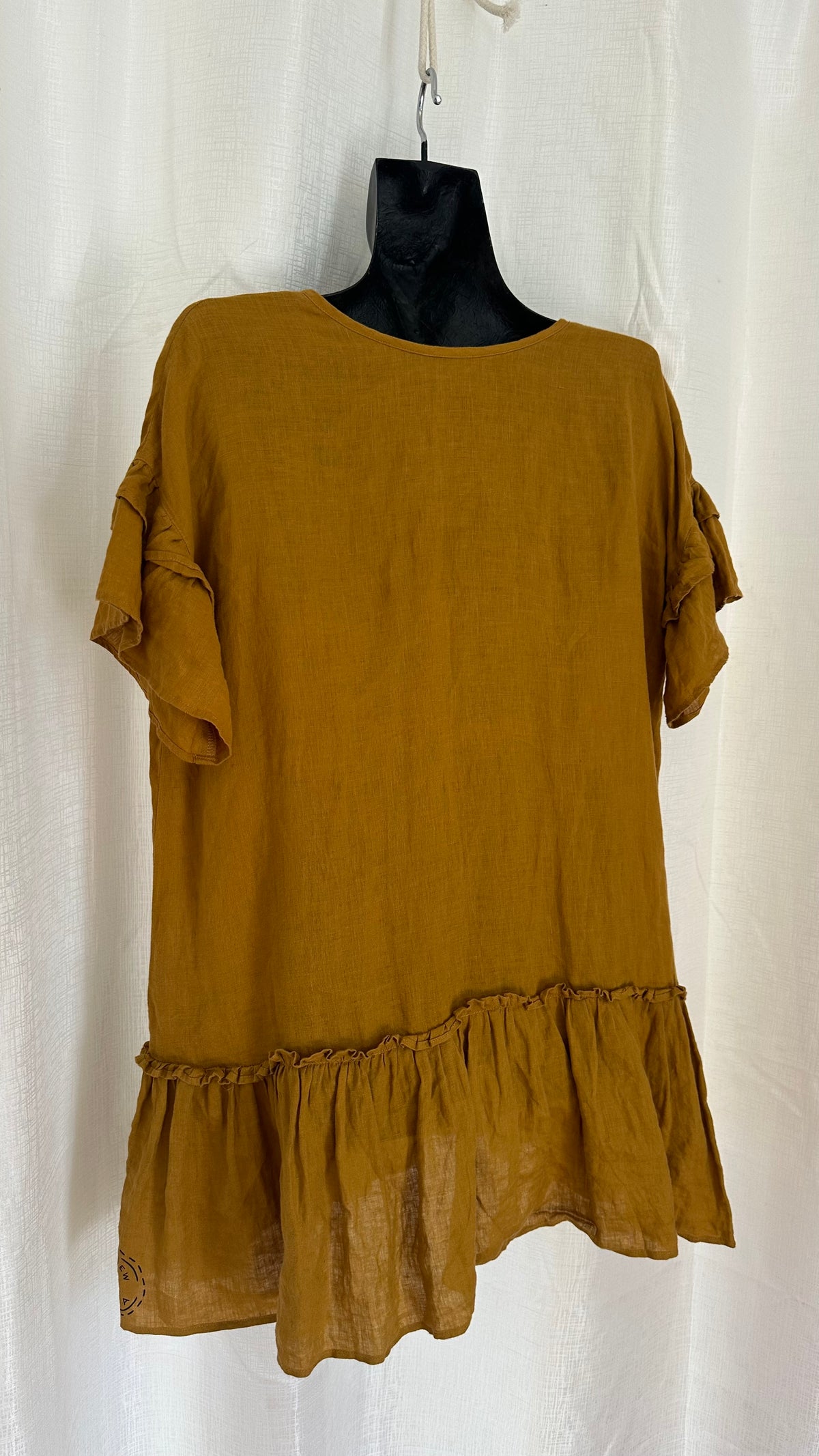 Short Dress n Mustard x Size 12 x