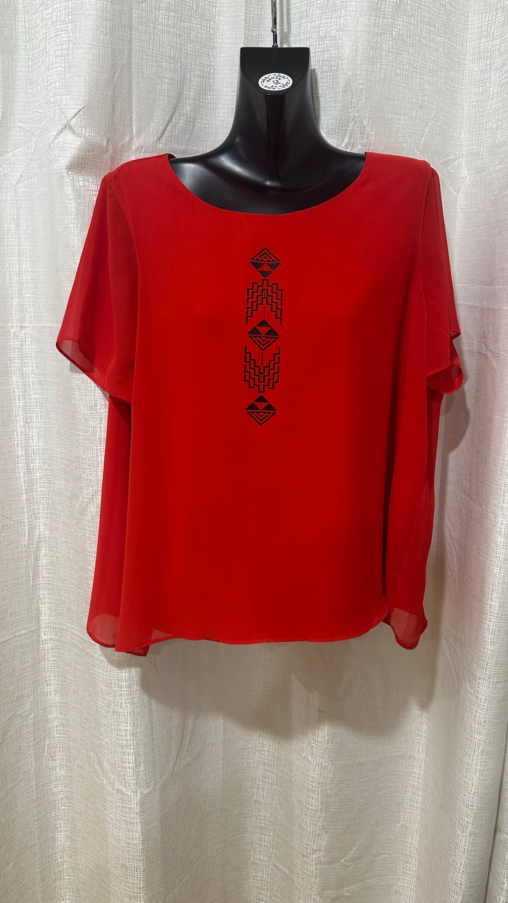 Wahine Top n Red x Size 20 x