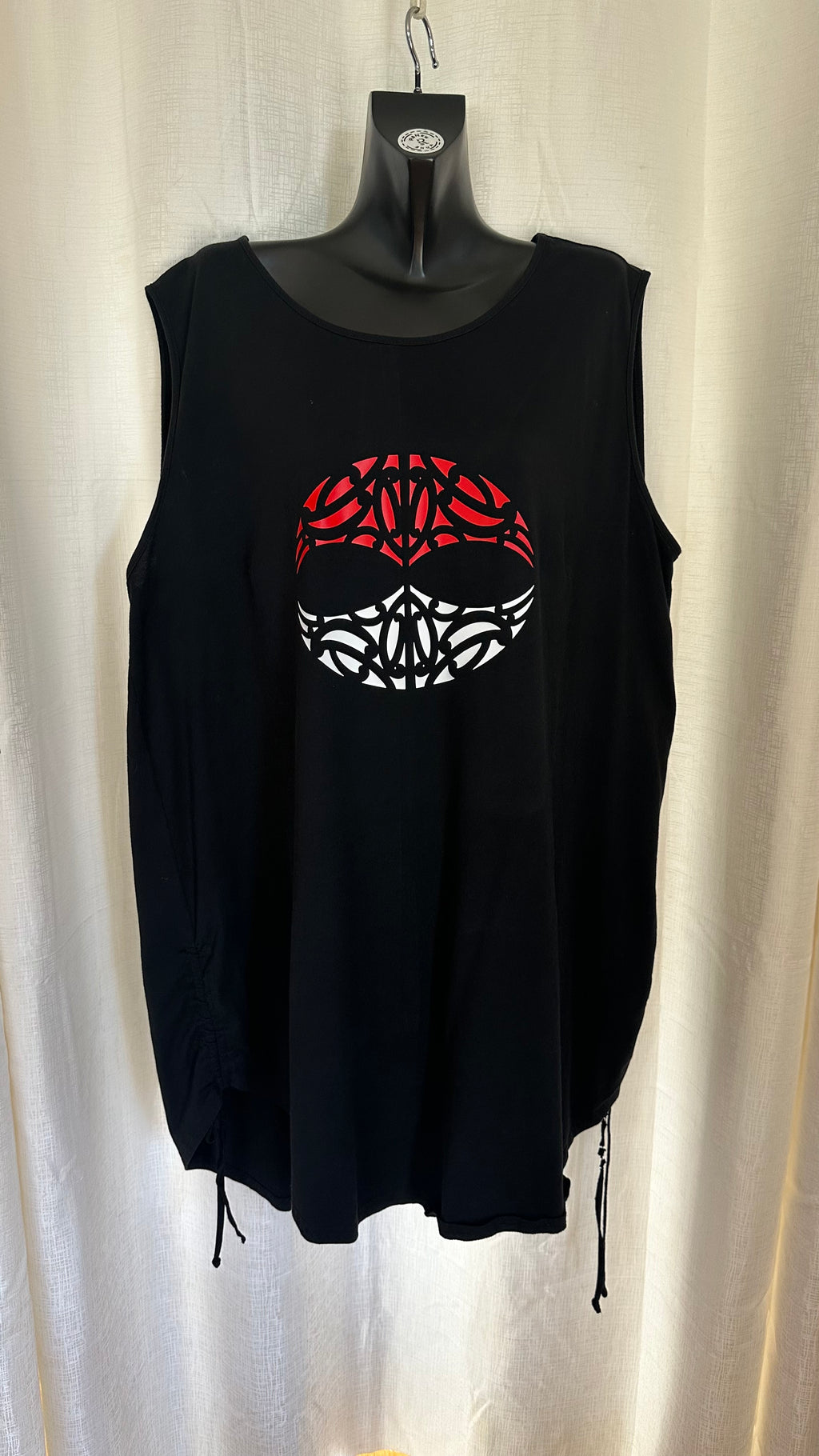 Wahine Singlet n Black x Size 24 x