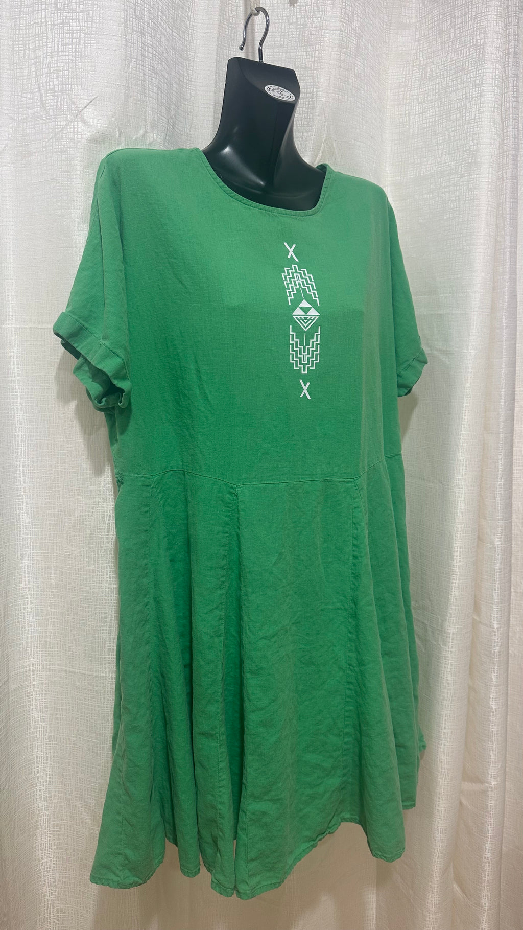 Midi Dress n Green x Size 18 x