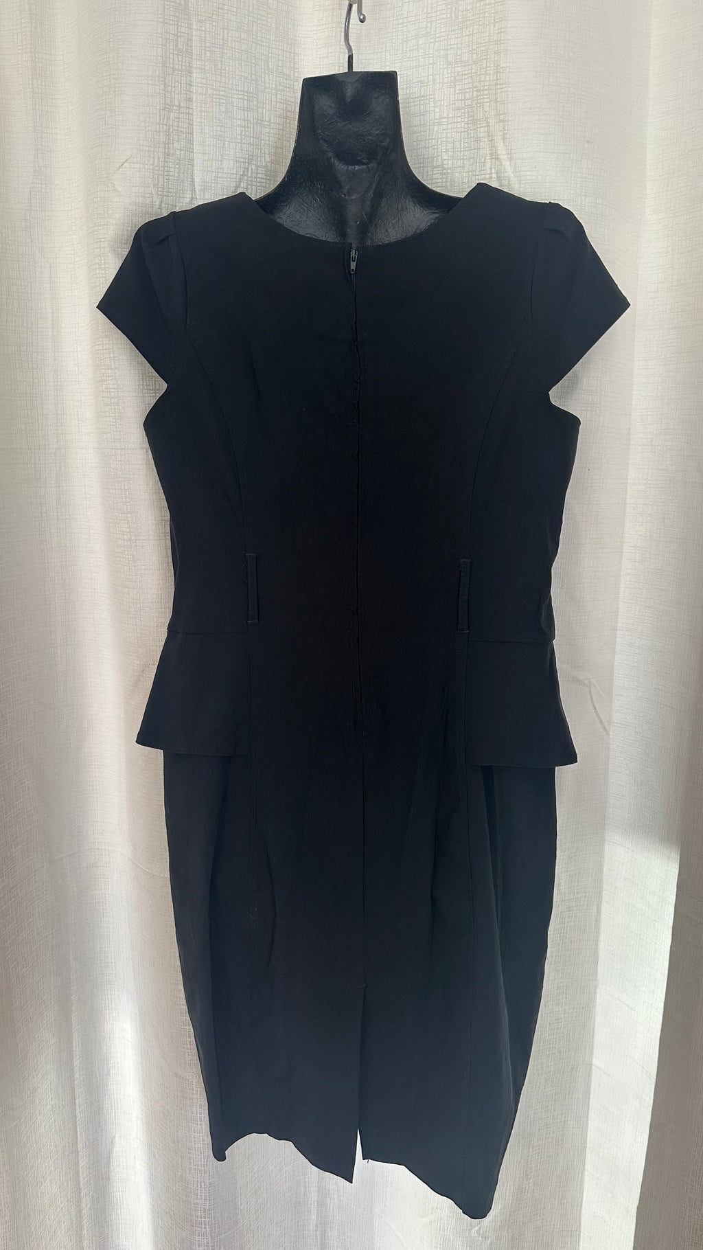 Midi Dress n  Black  x Size 18 x
