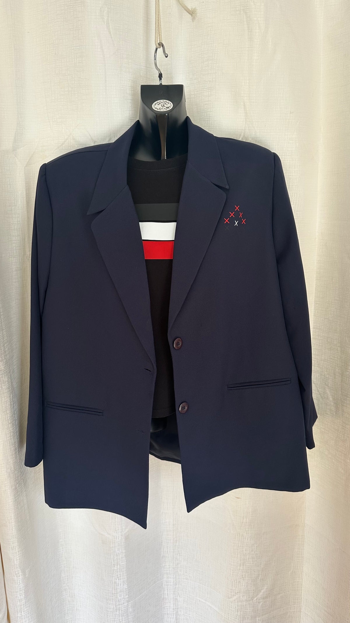 STATEMENT Blazer n Navy Blue x Size 22 x