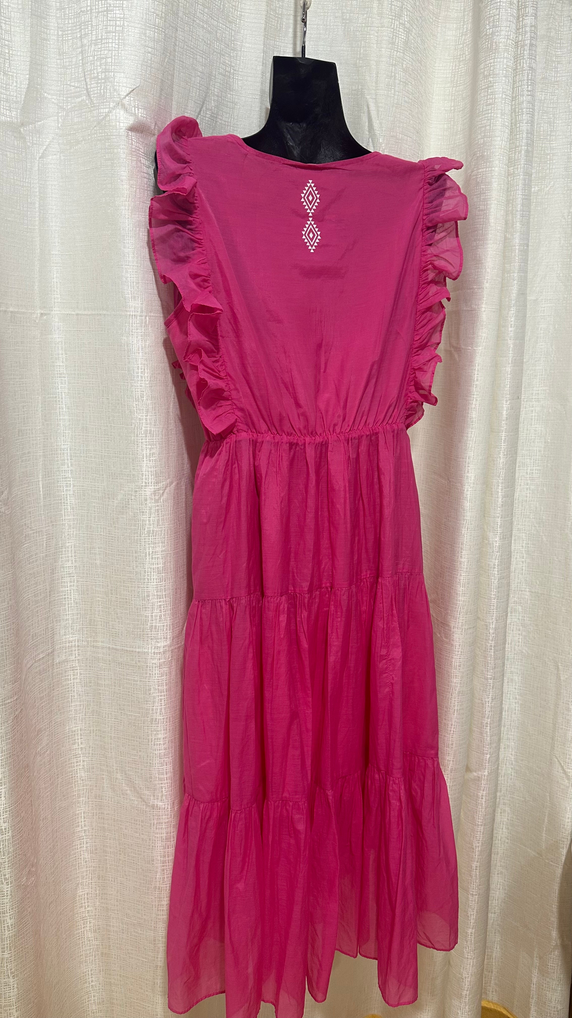 Maxi Dress n Hot Pink x Size 14 x