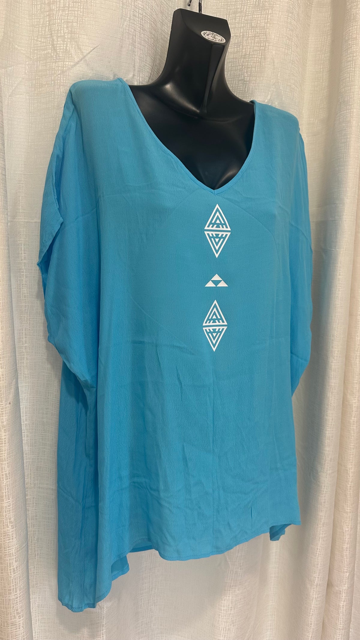 Wahine Top n Baby Blue x Size 18 x