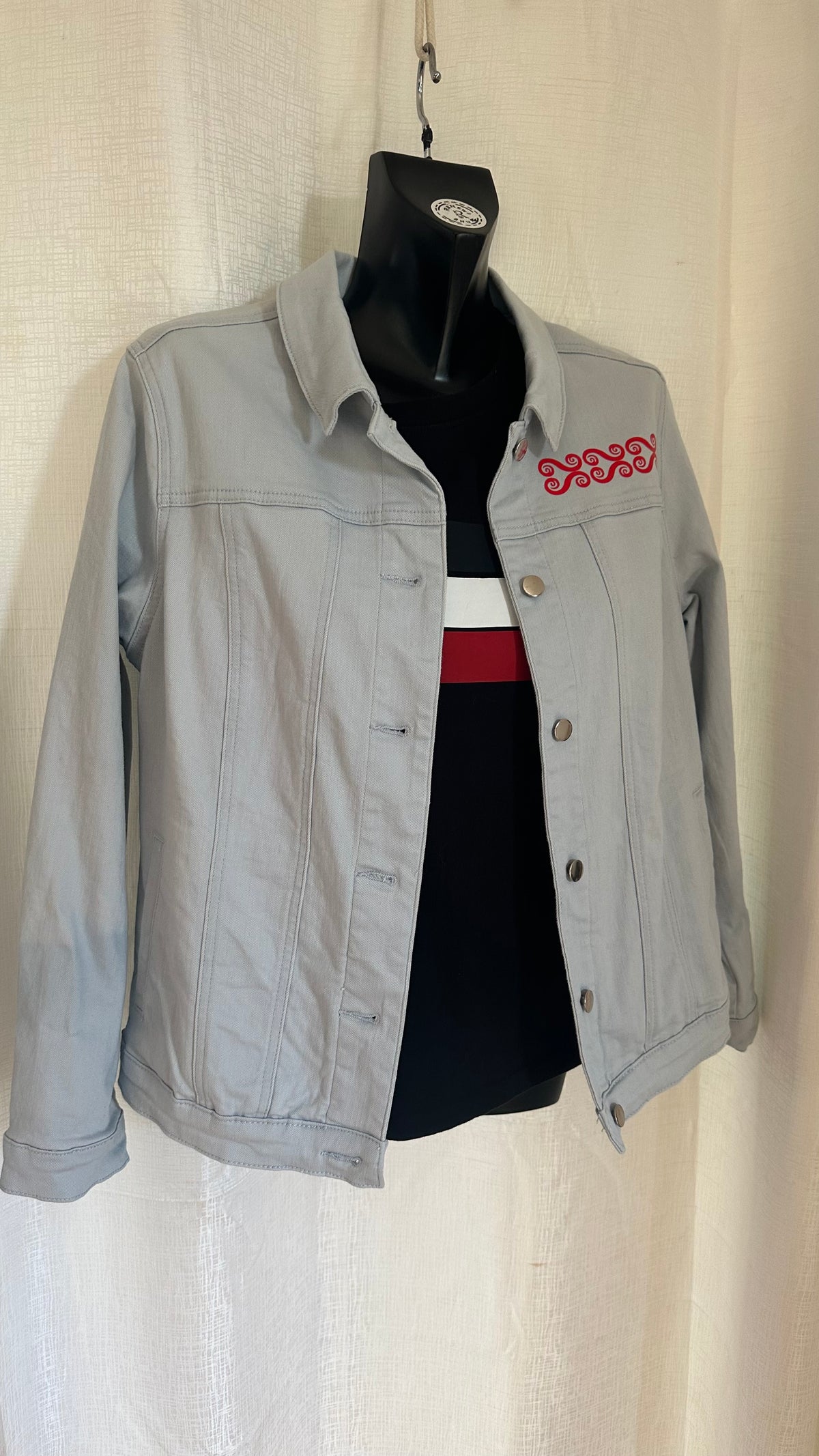 Denim Jacket n Light Blue x Size 12 x