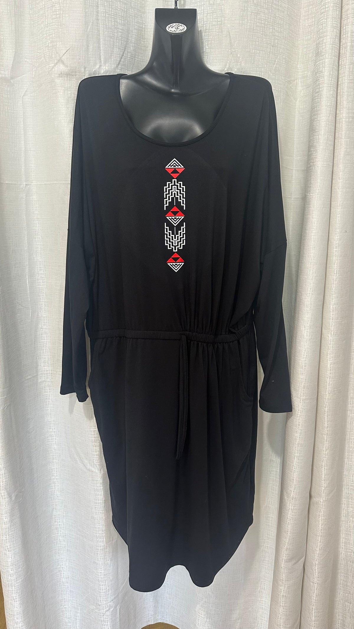 Midi Dress n Black  x Size 22 x