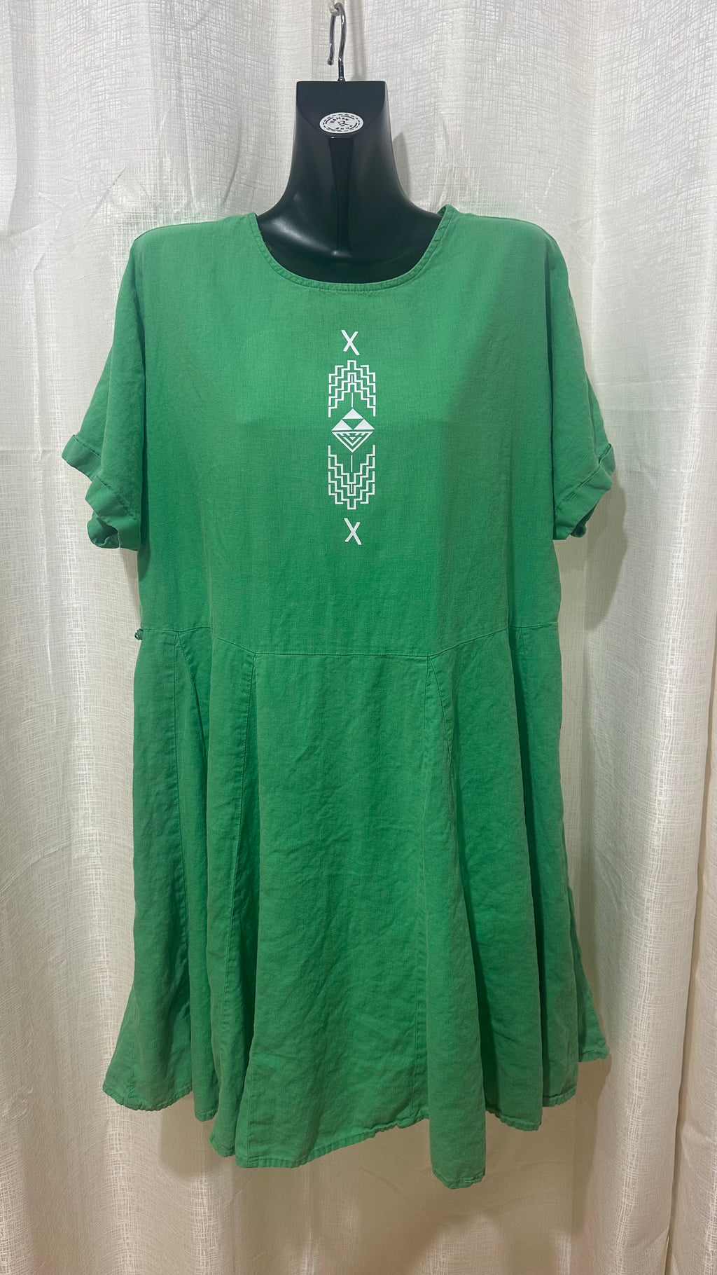 Midi Dress n Green x Size 18 x