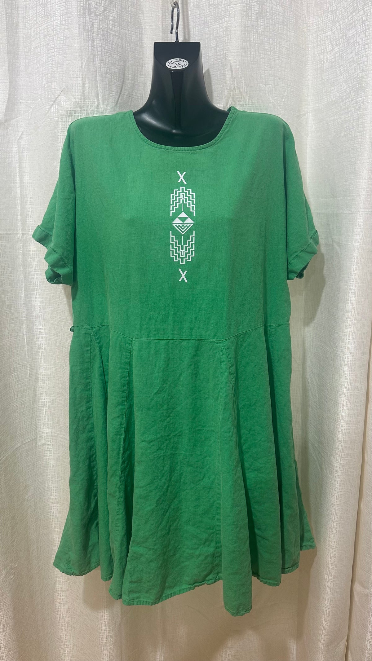 Midi Dress n Green x Size 18 x