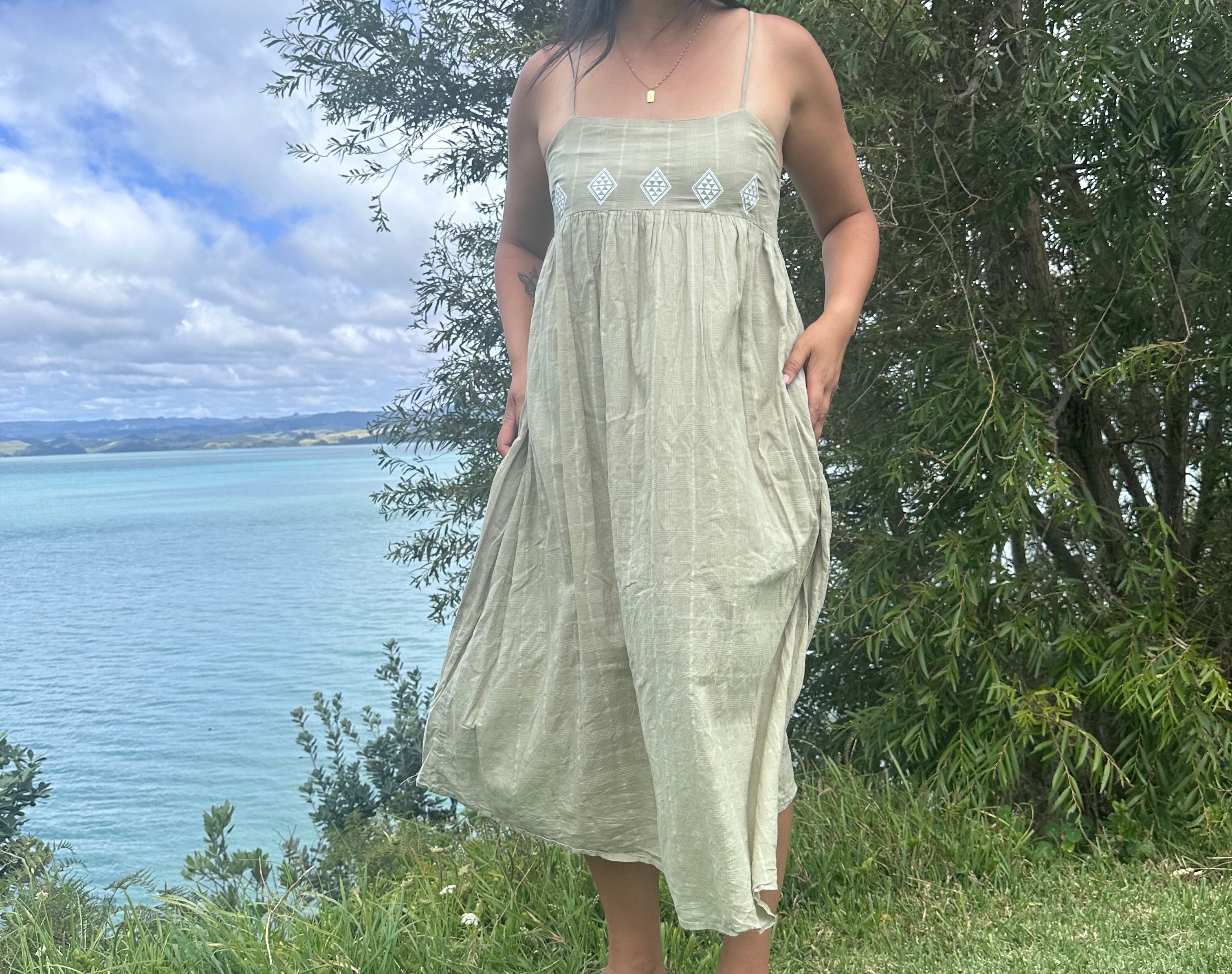 Summer Dress Midi x Size 12 x