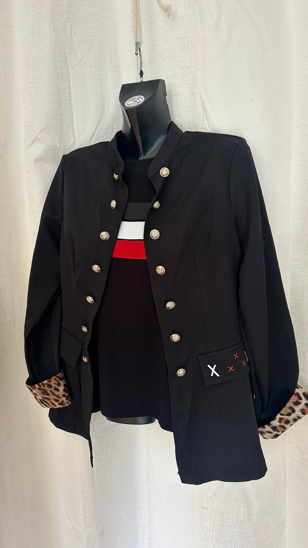 STATEMENT Light Coat n Black x Size 12 x