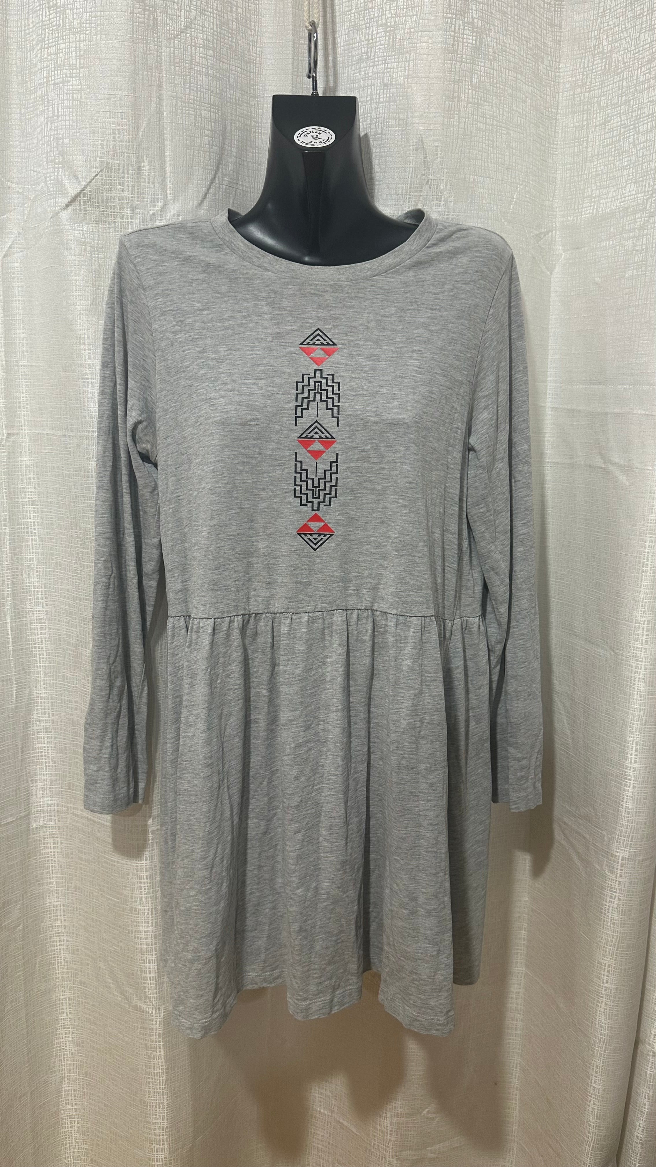Midi Dress n Grey x Size 12/M x