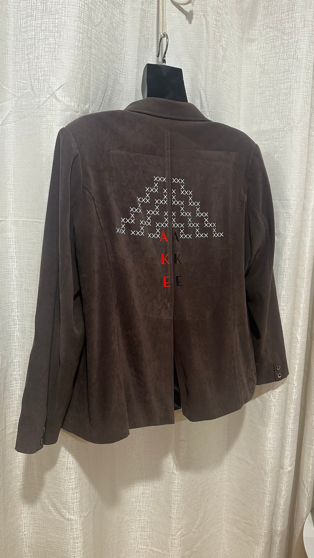 STATEMENT Jacket n Brown x Size 16 x