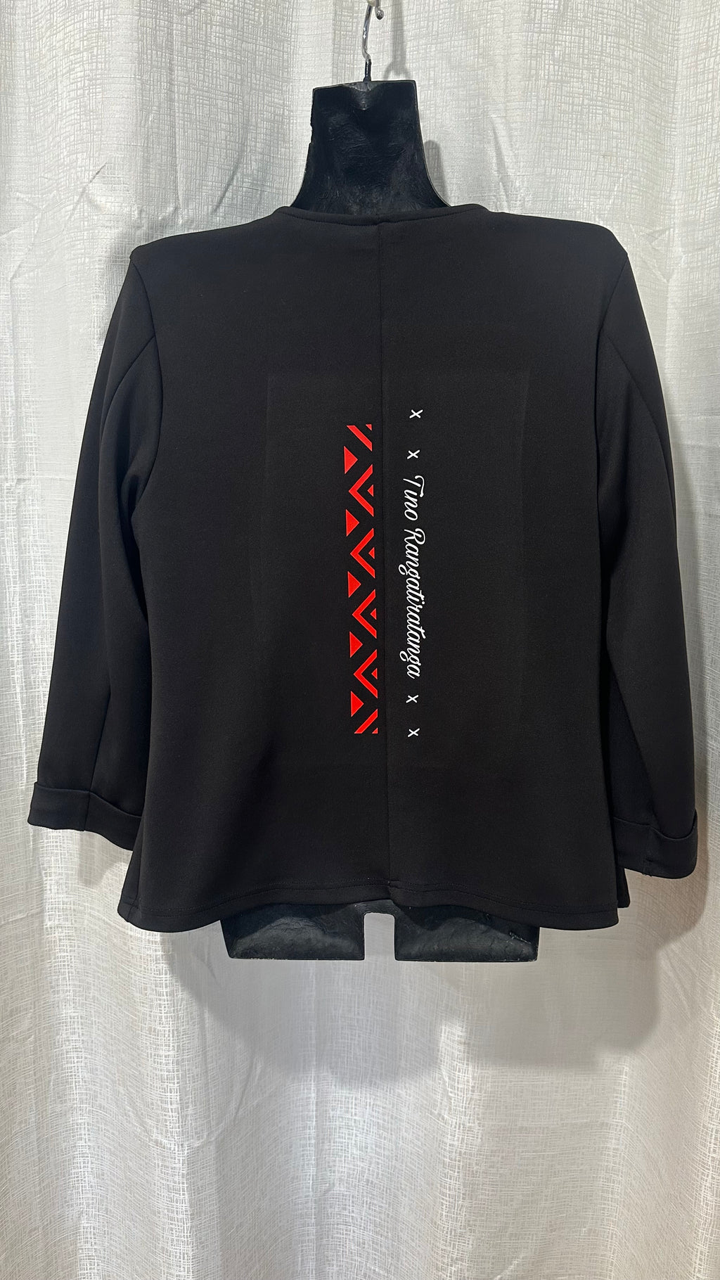 STATEMENT Jacket n Black x Size 14 x