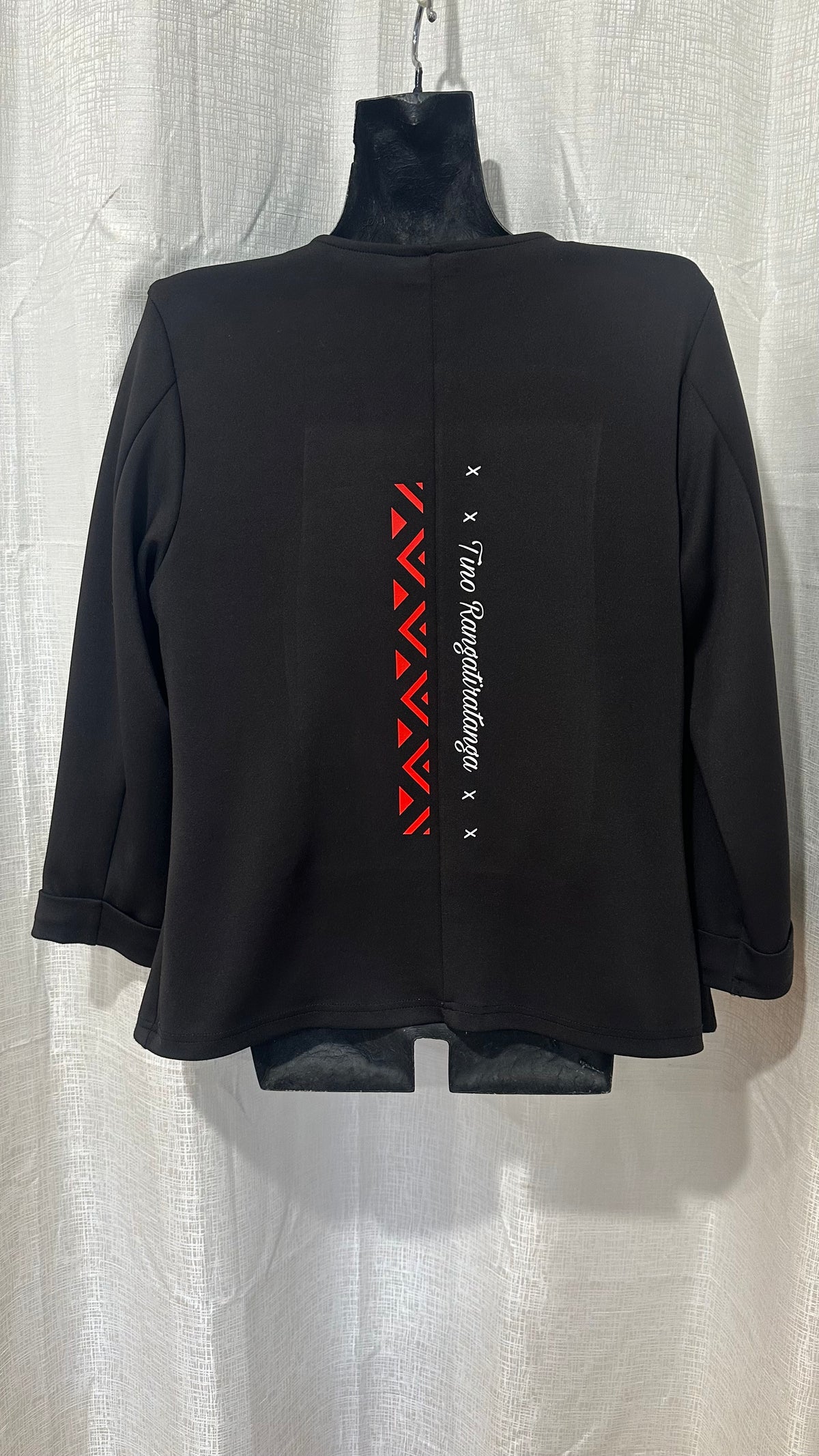 STATEMENT Jacket n Black x Size 14 x