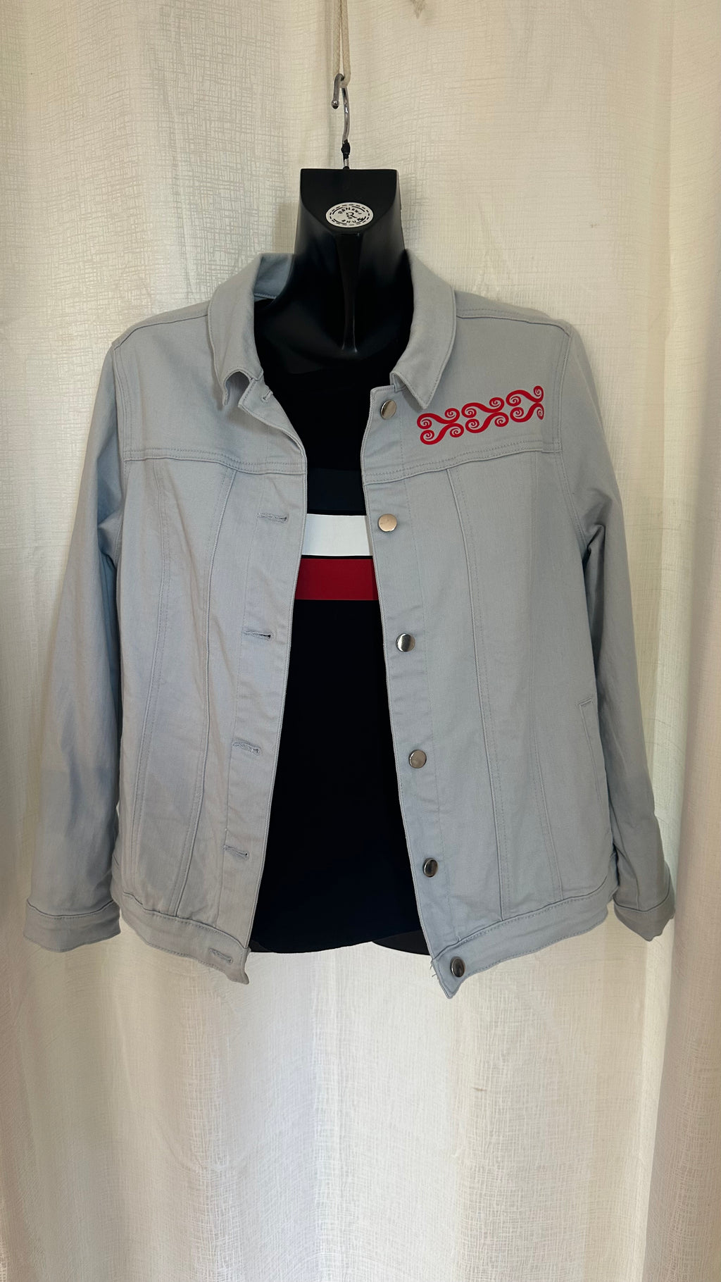 Denim Jacket n Light Blue x Size 12 x