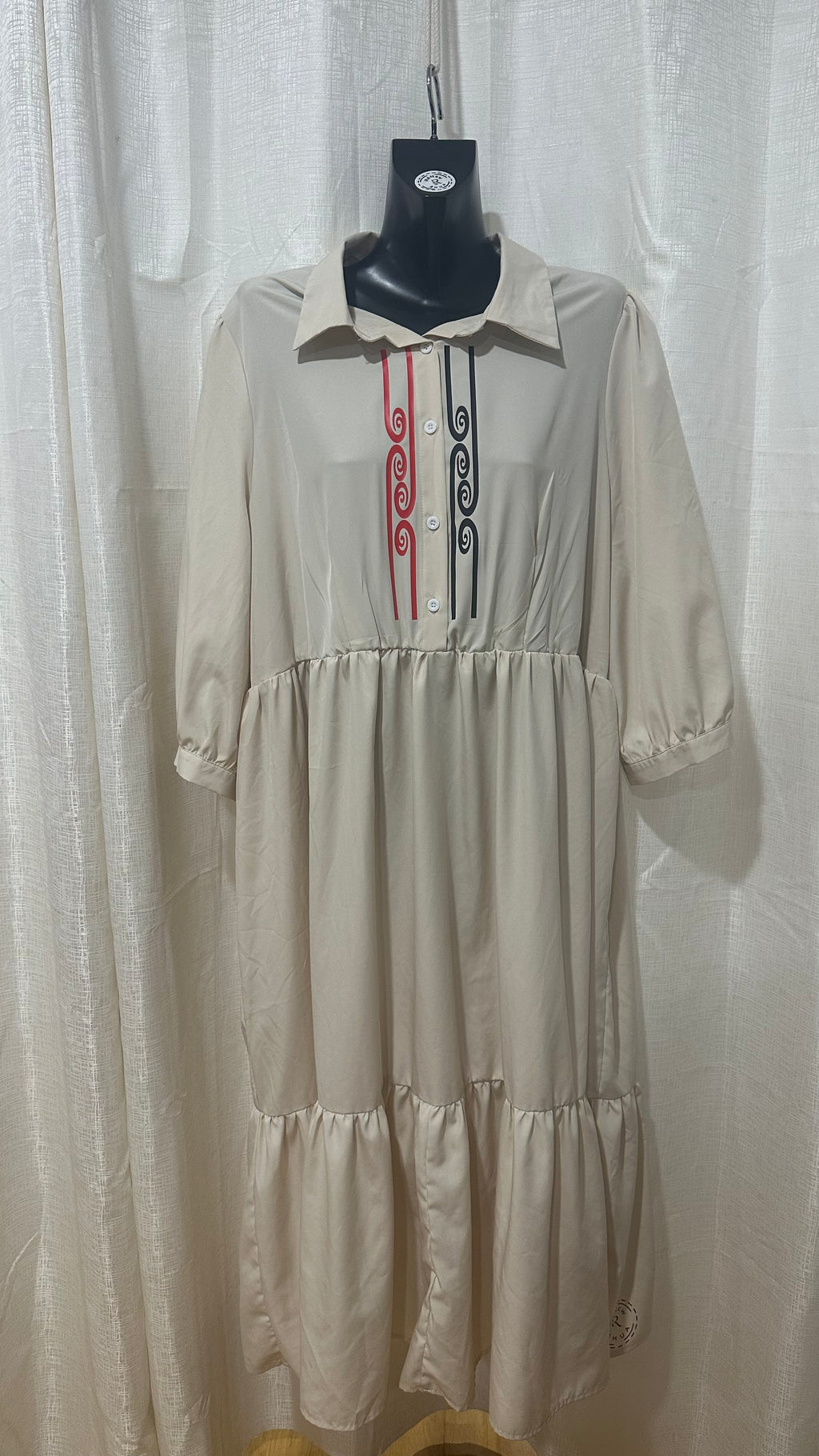 Maxi Dress n Cream x Size 24 x