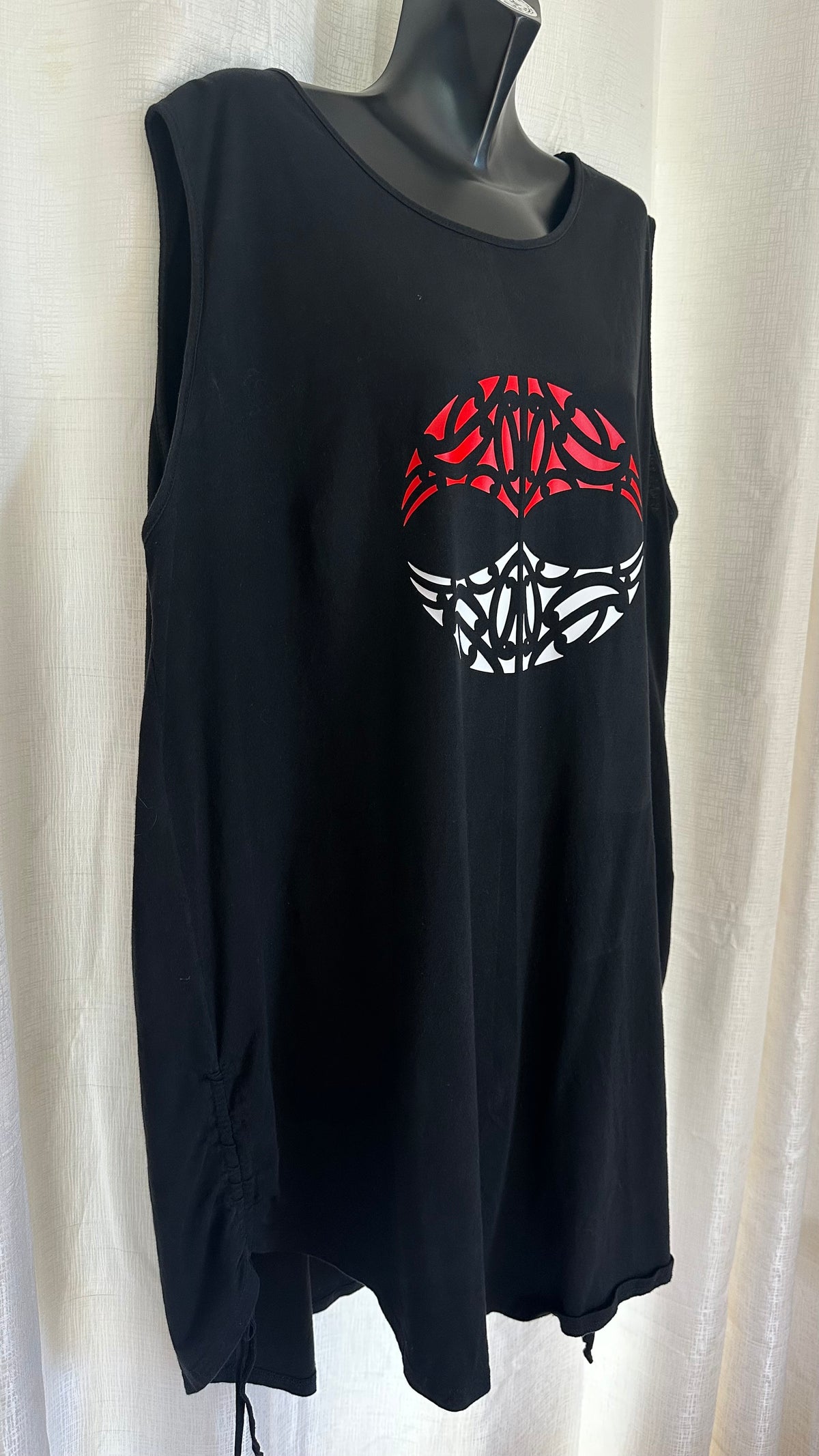Wahine Singlet n Black x Size 24 x