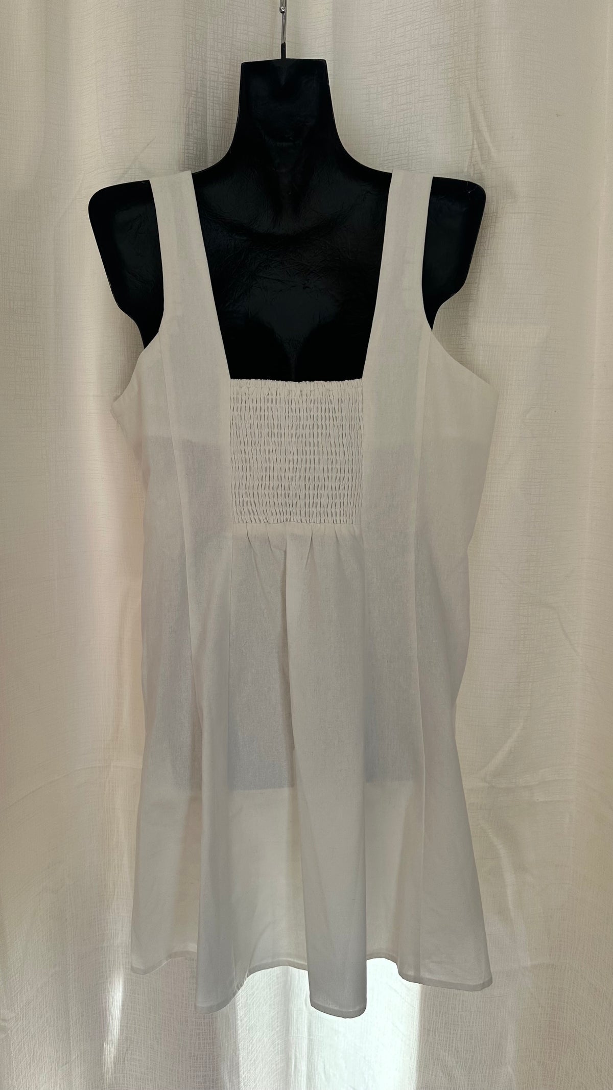 Linen Dress n White x Size 18 x