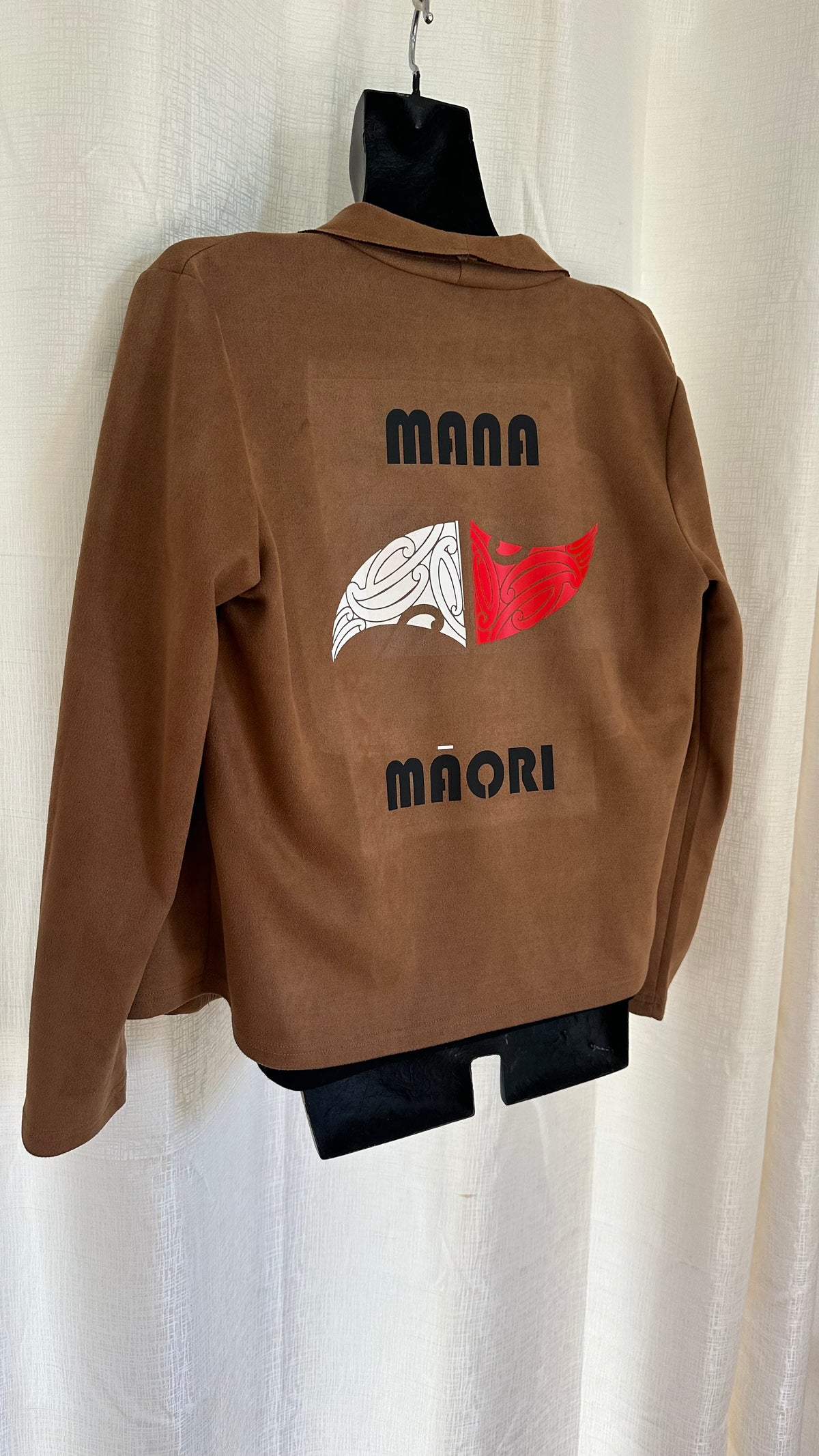 STATEMENT Jacket n Brown x Size 12 x