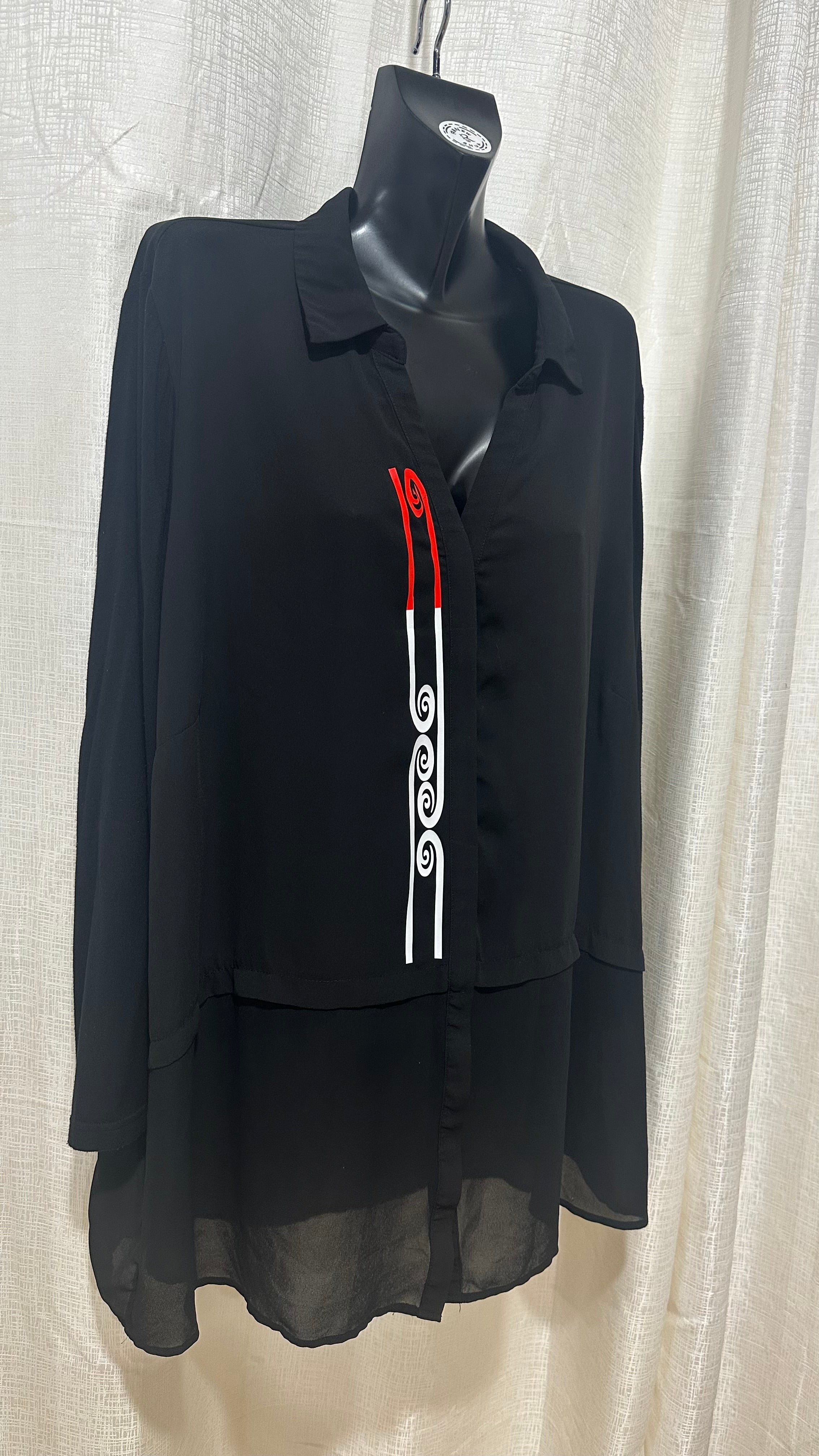 Wahine Top n Black x Size 26 x