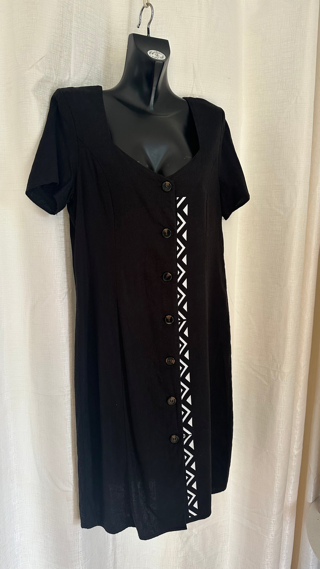 Midi Dress n Black x Size 12 x