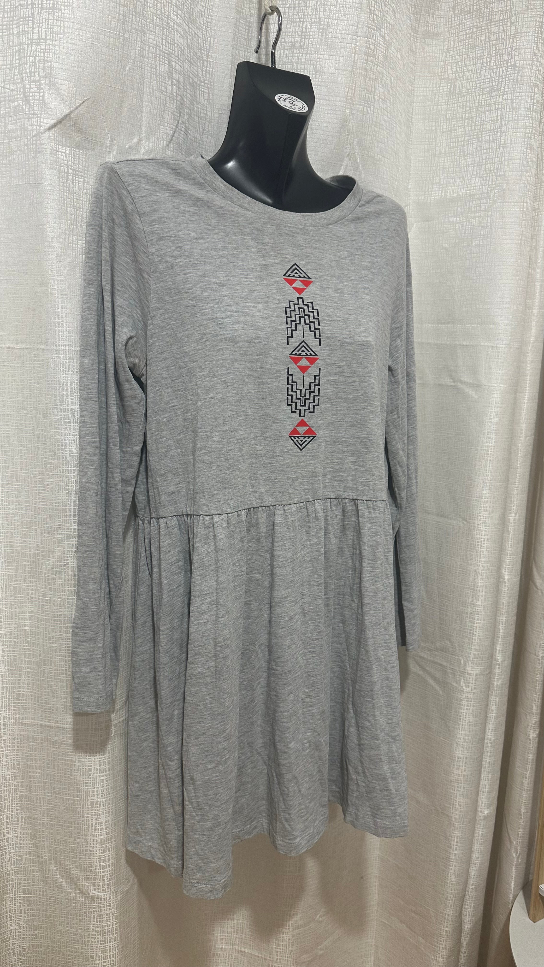 Midi Dress n Grey x Size 12/M x