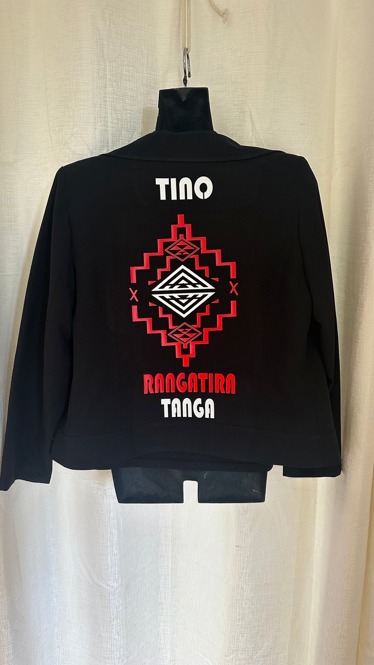 STATEMENT Jacket n Black x Size 14 x