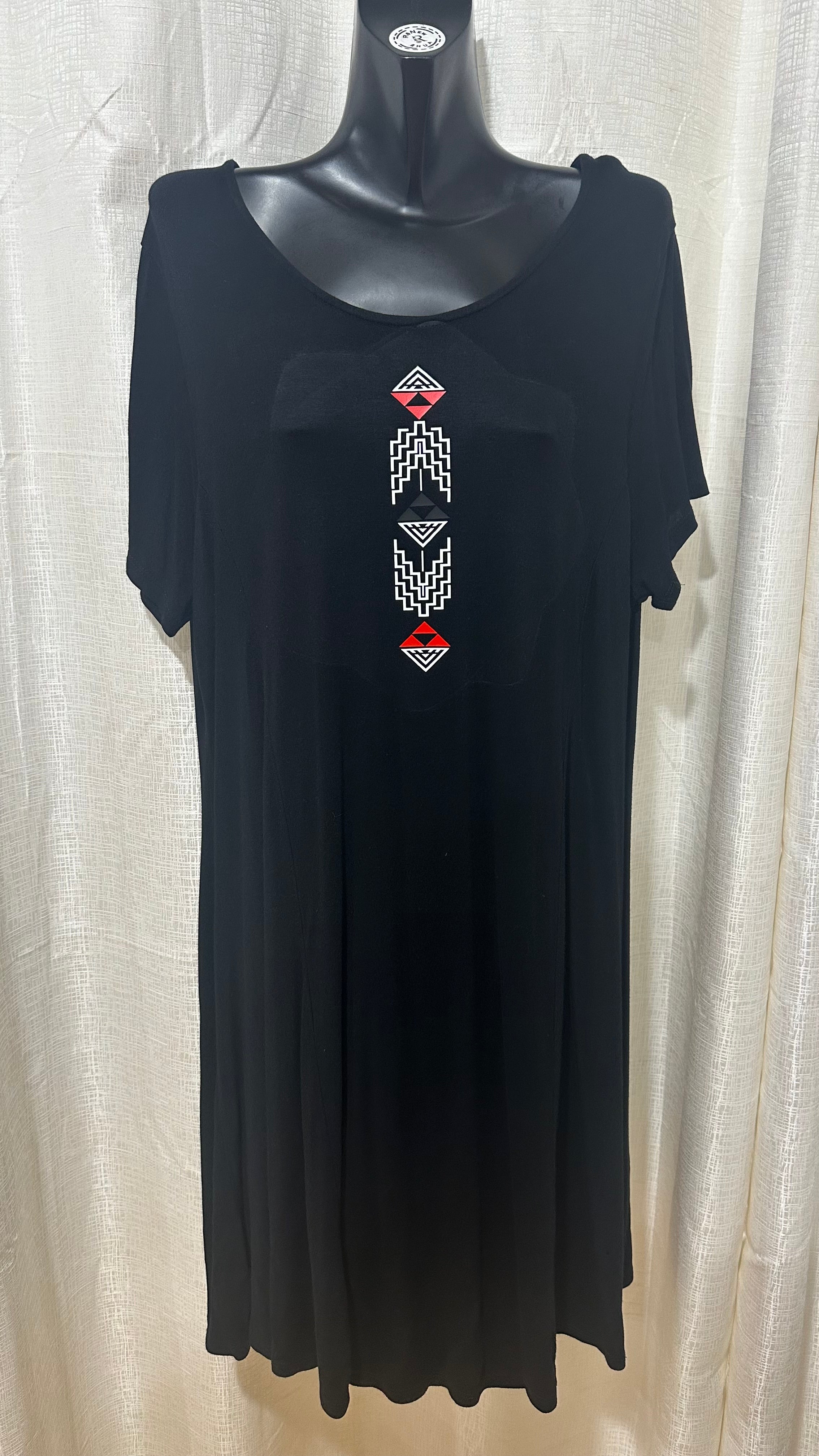 Midi Dress n Black x Size 20 x