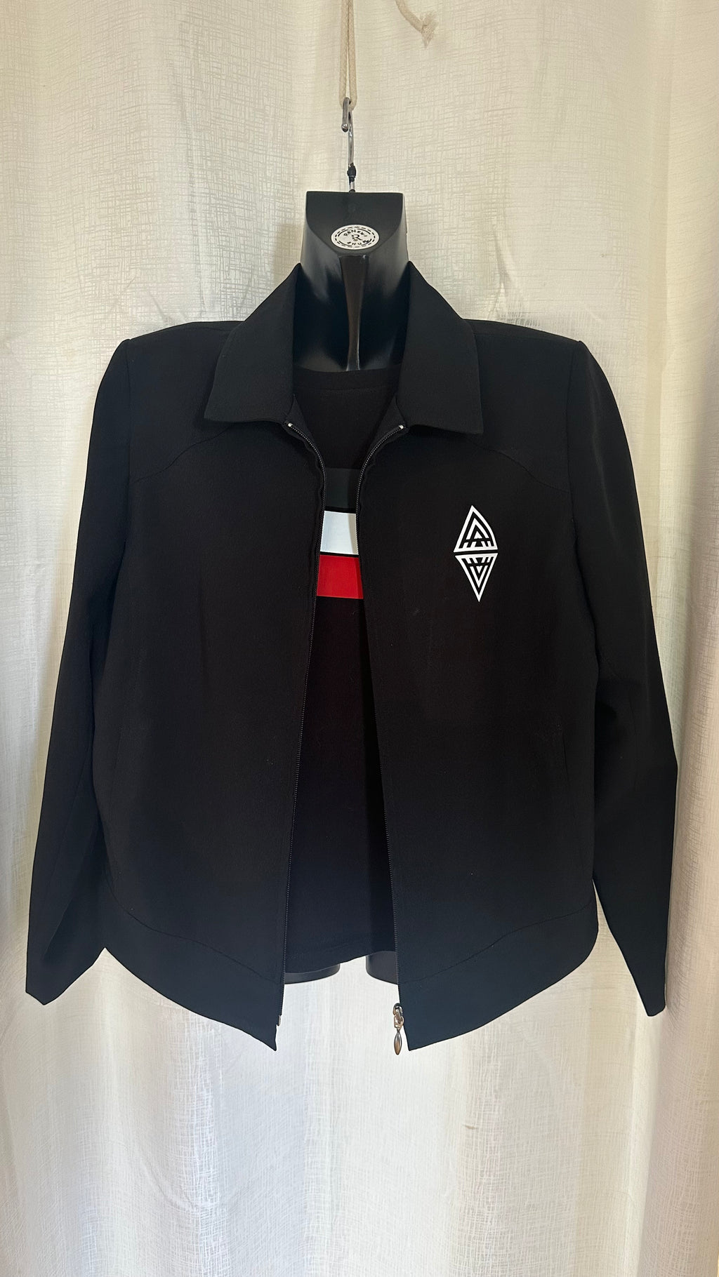 STATEMENT Jacket n Black x Size 14 x