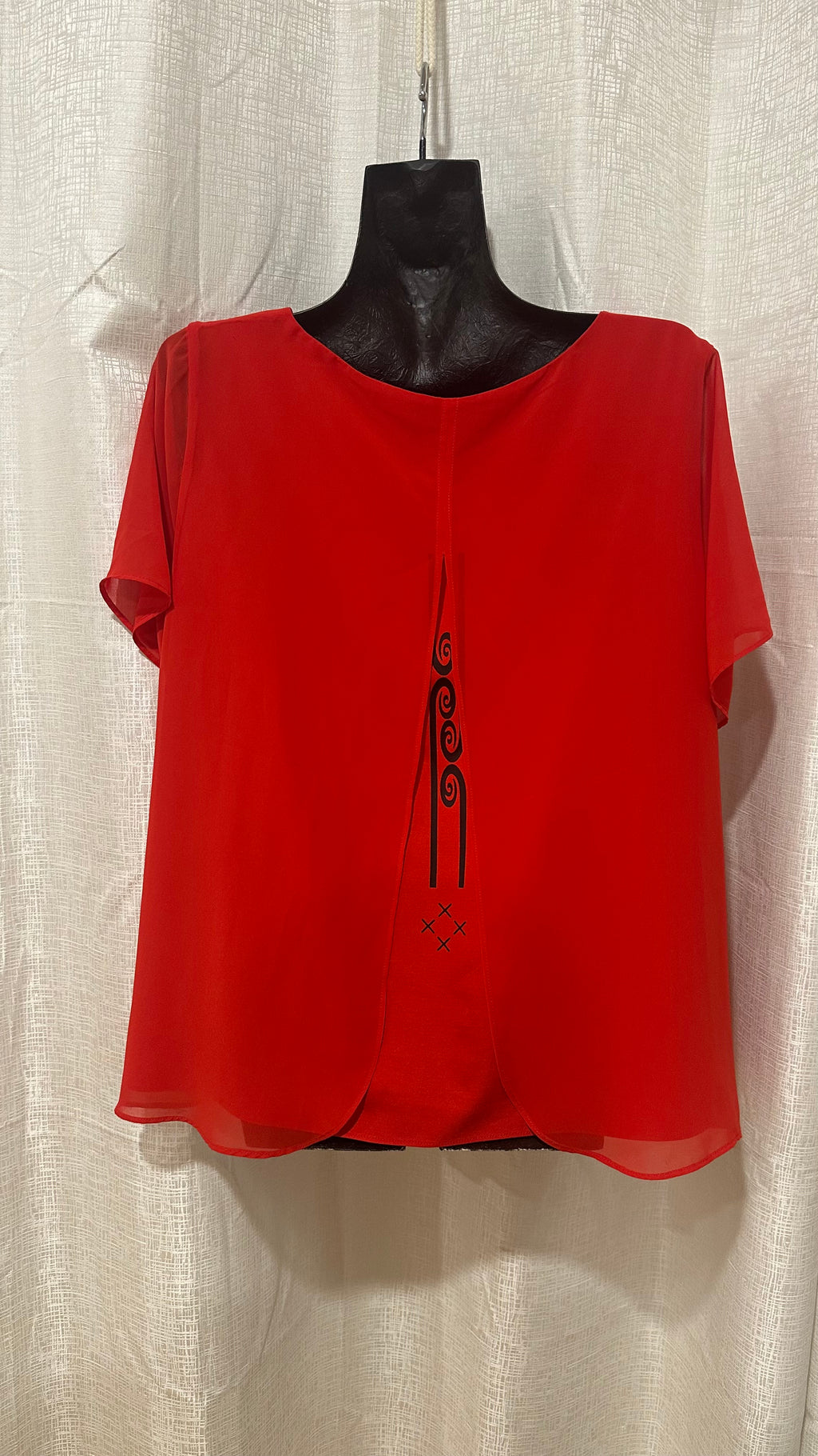 Wahine Top n Red x Size 20 x