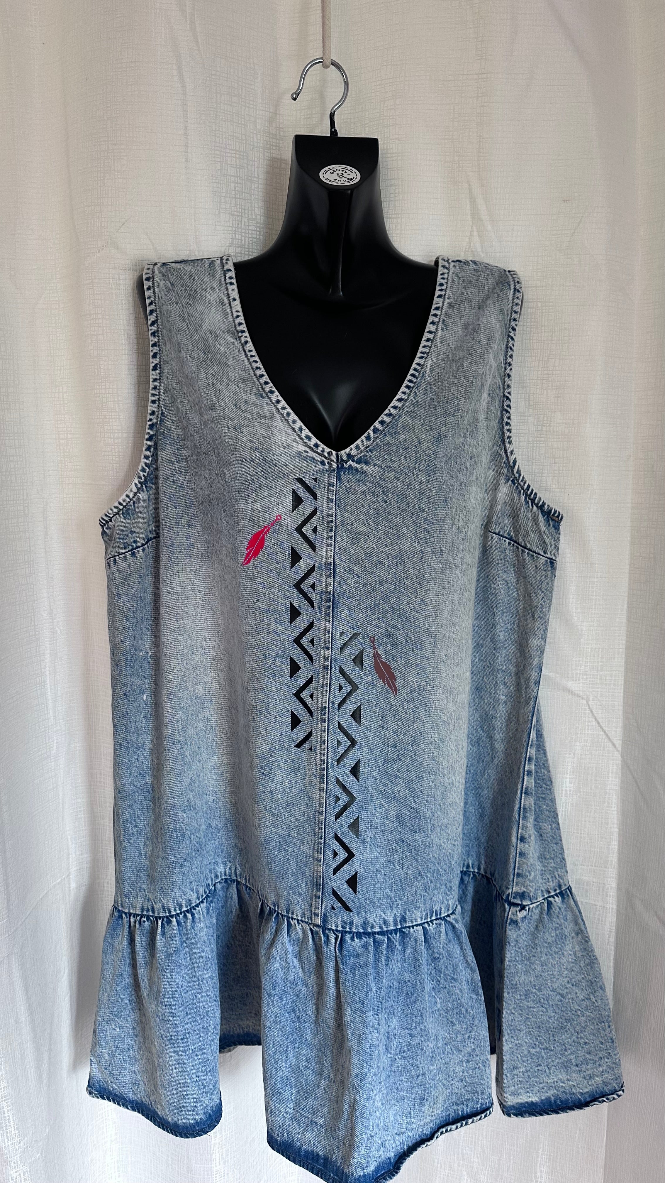 Mid Dress in Denim x Size 20 x
