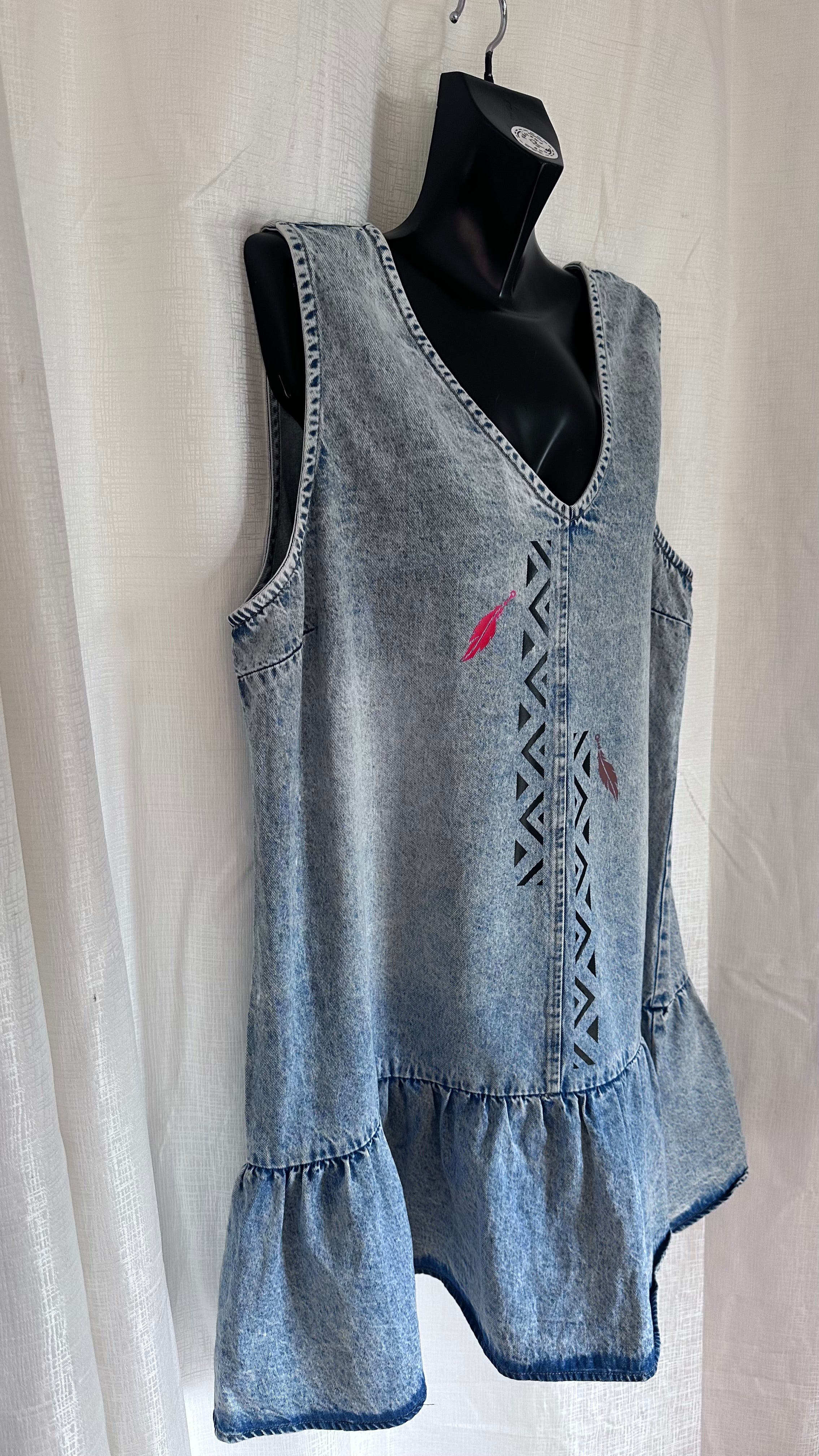 Mid Dress in Denim x Size 20 x