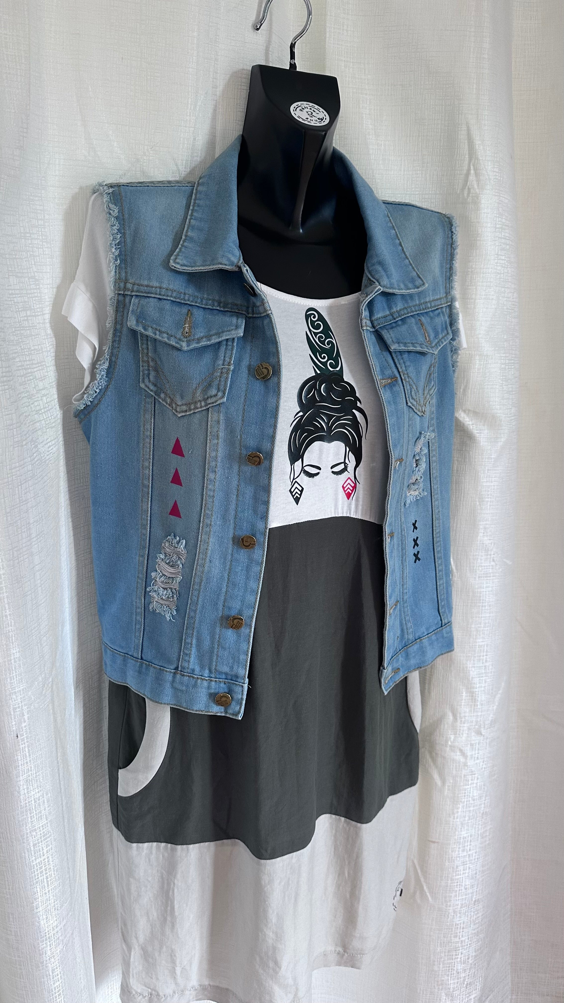 Vest in Denim x Size 10  x