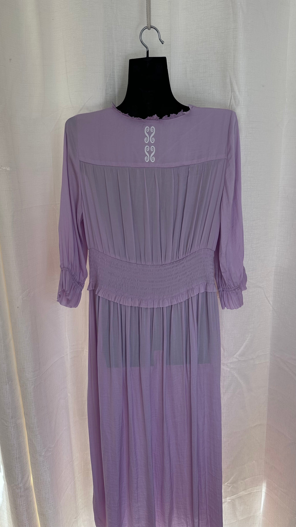 Maxi Dress in Lilac x Size 14 x